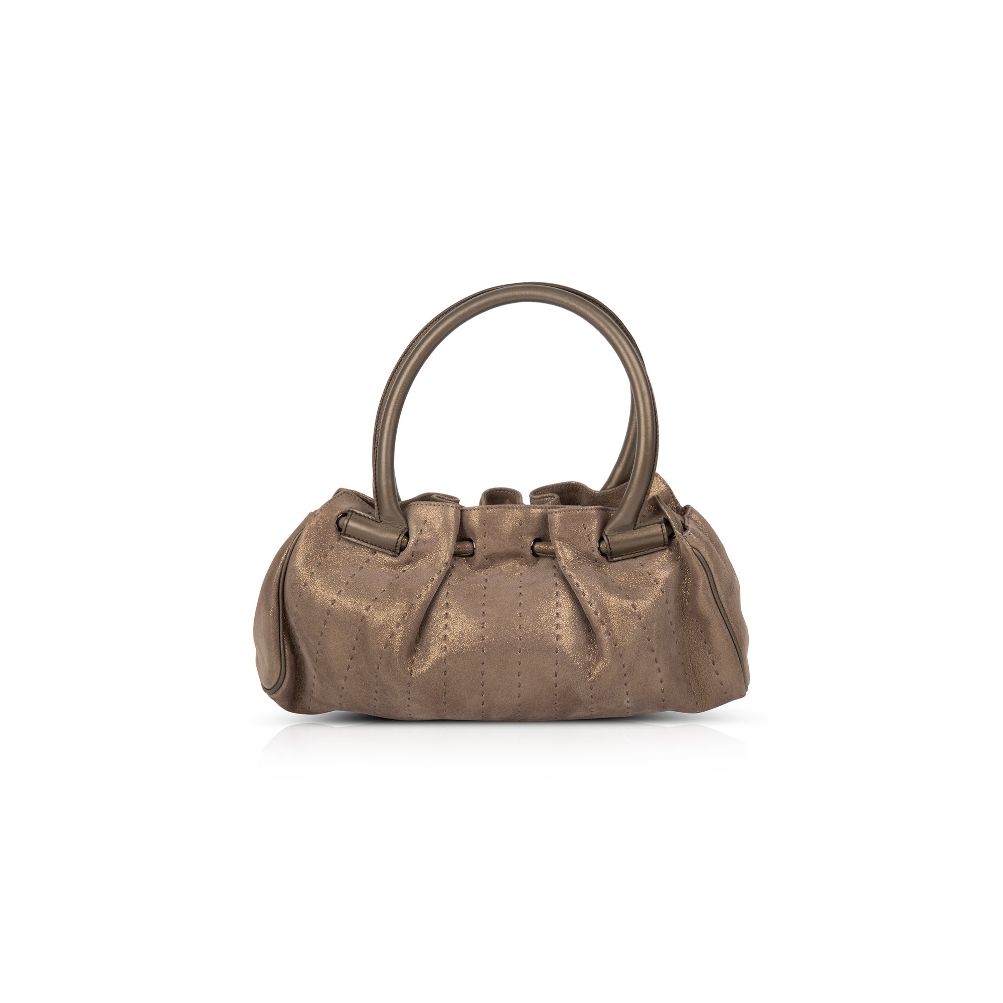 Ferragamo Small Suede Shoulder Bag