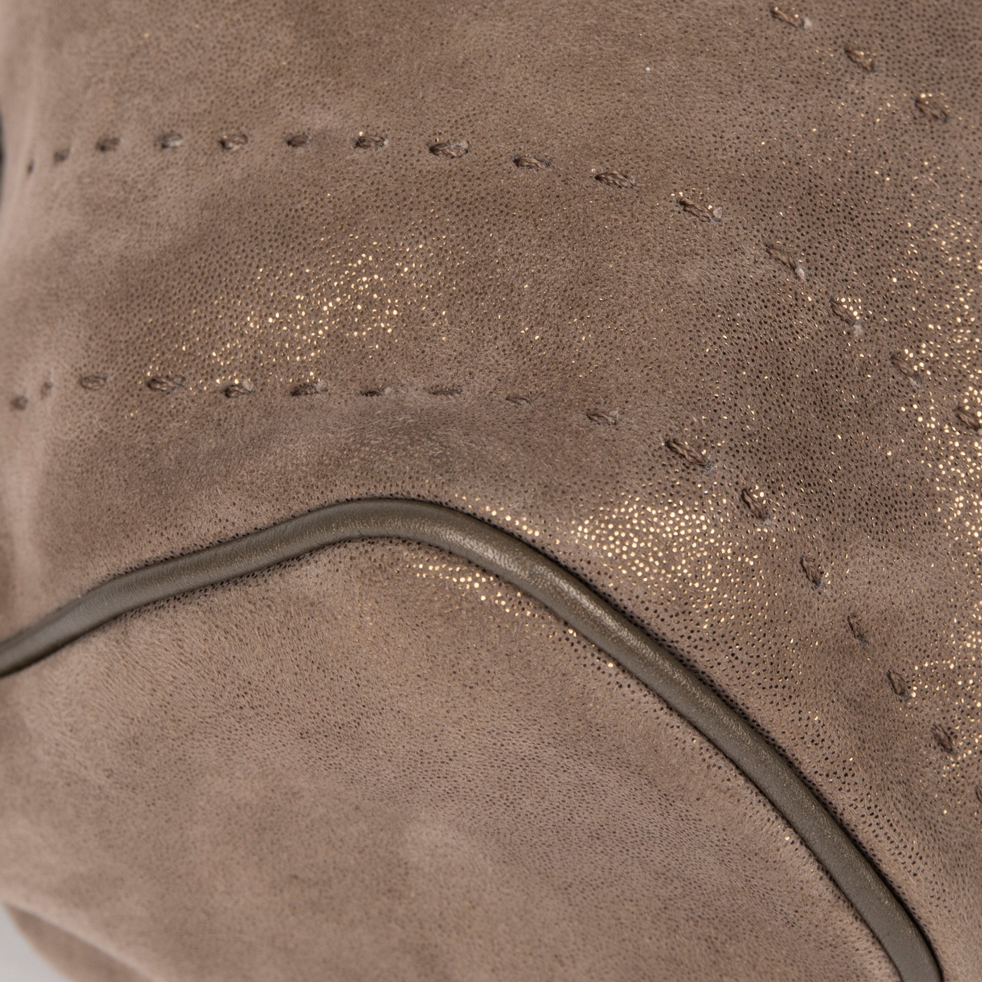 Ferragamo Small Suede Shoulder Bag