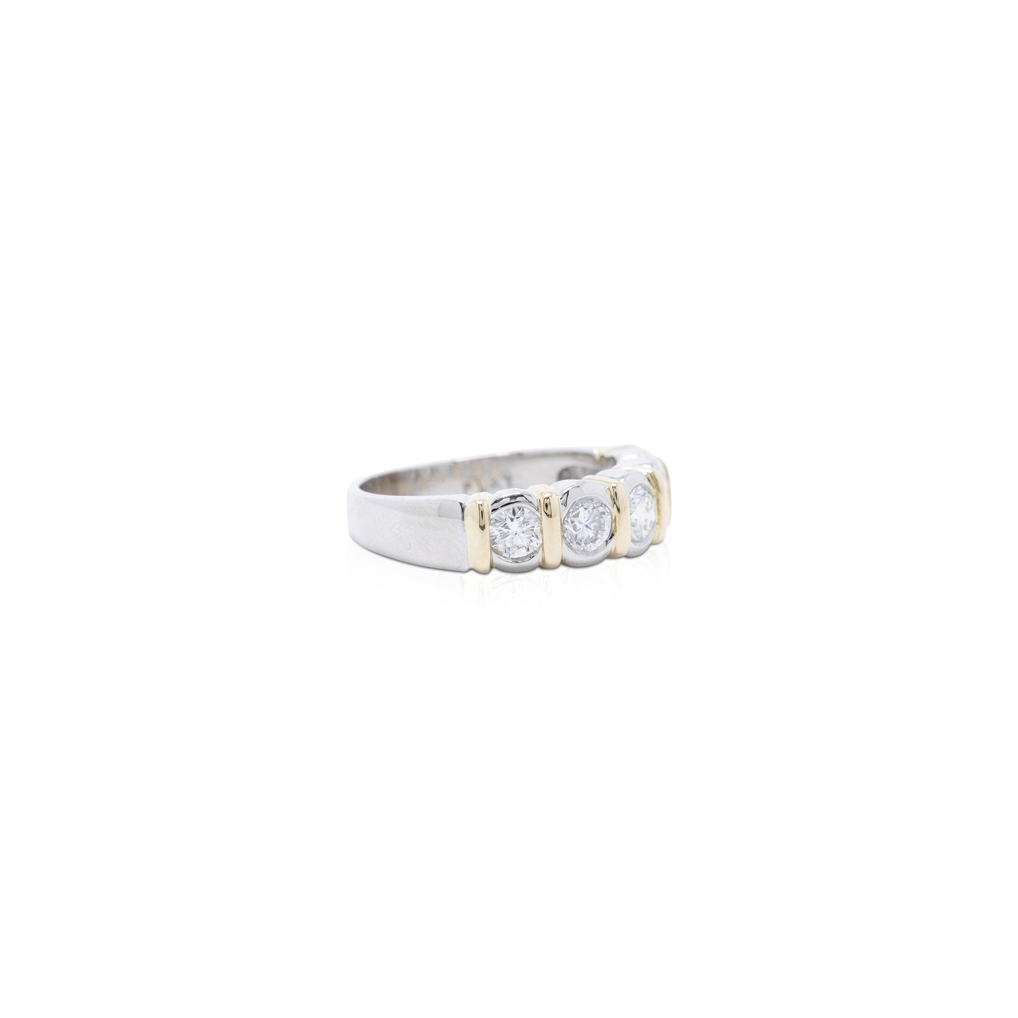 Five Stone Diamond Band Ring