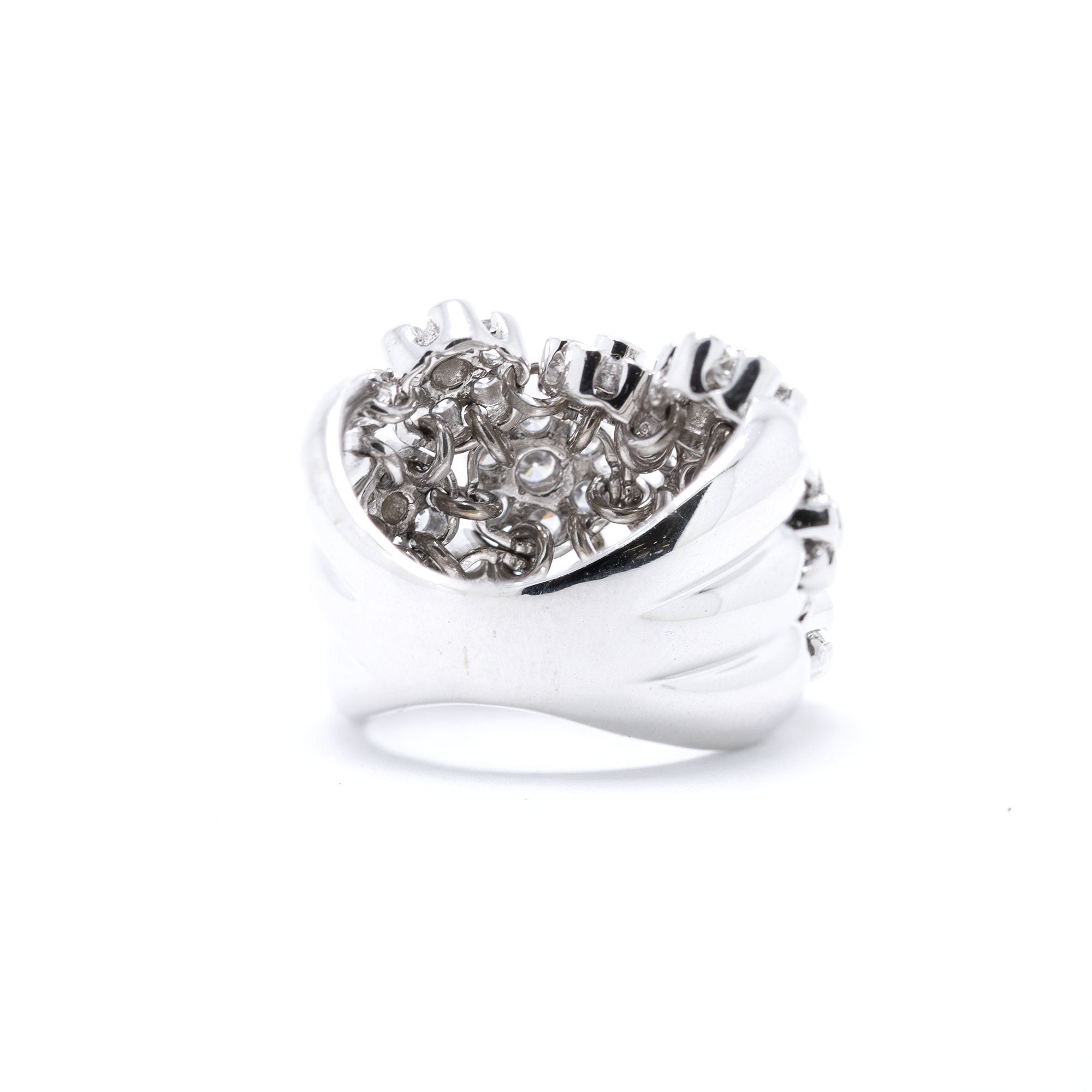 Floral Diamond Ring