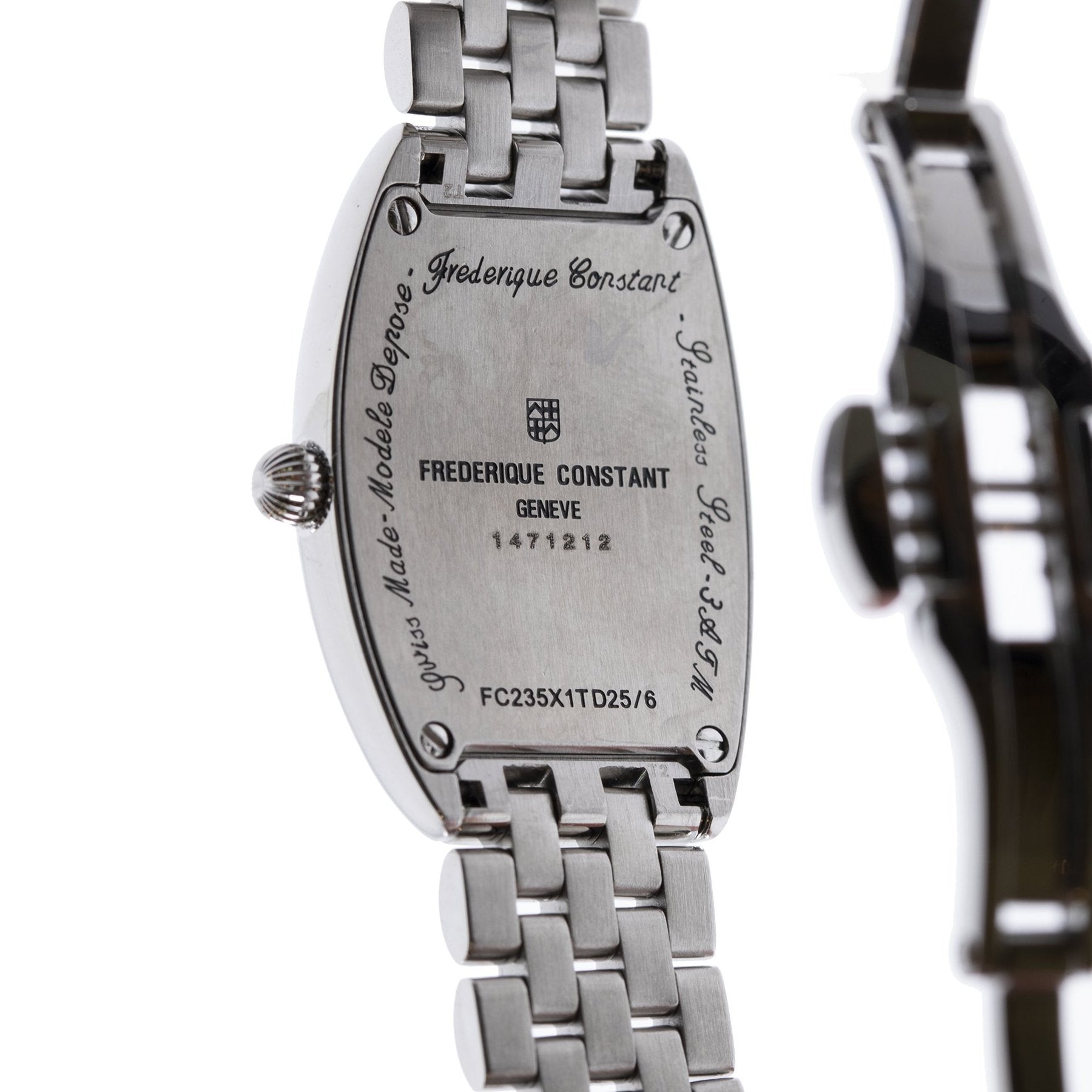 Frederique Constant Diamond Art Deco Watch