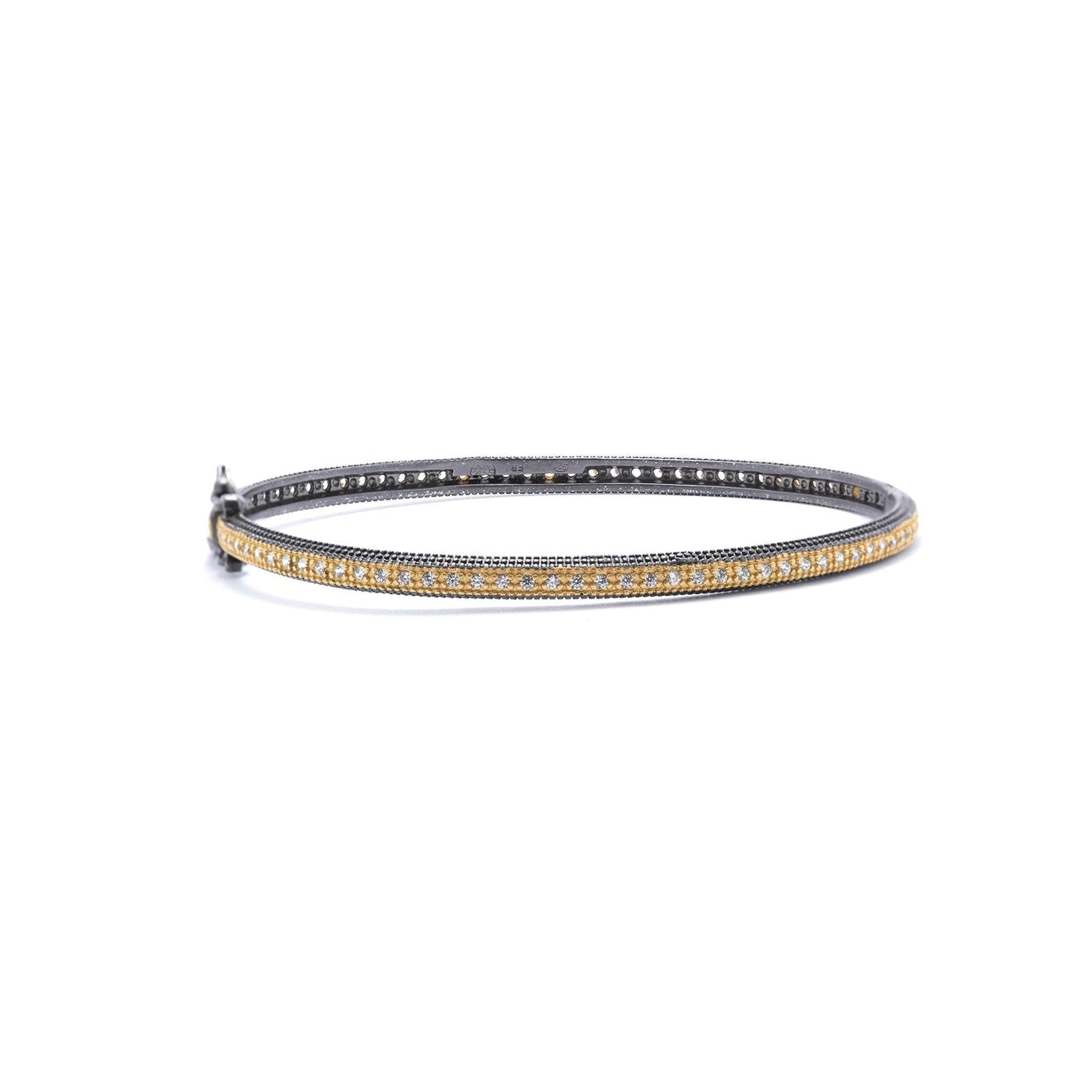 Freida Rothman Single Slide Eternity Bangle Bracelet