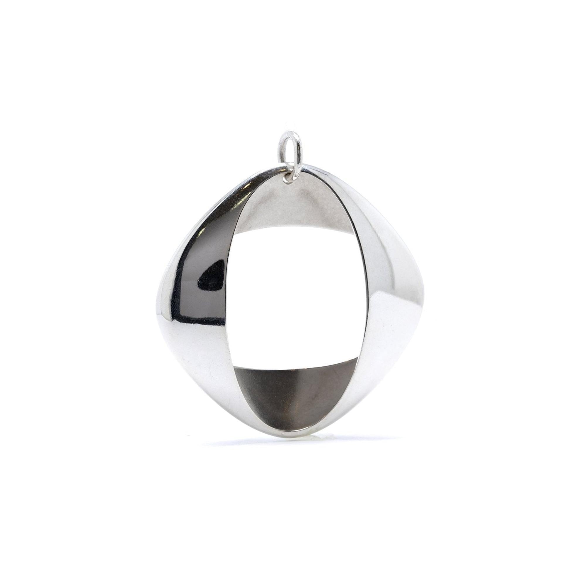 Georg Jensen #368 Abstract Pendant