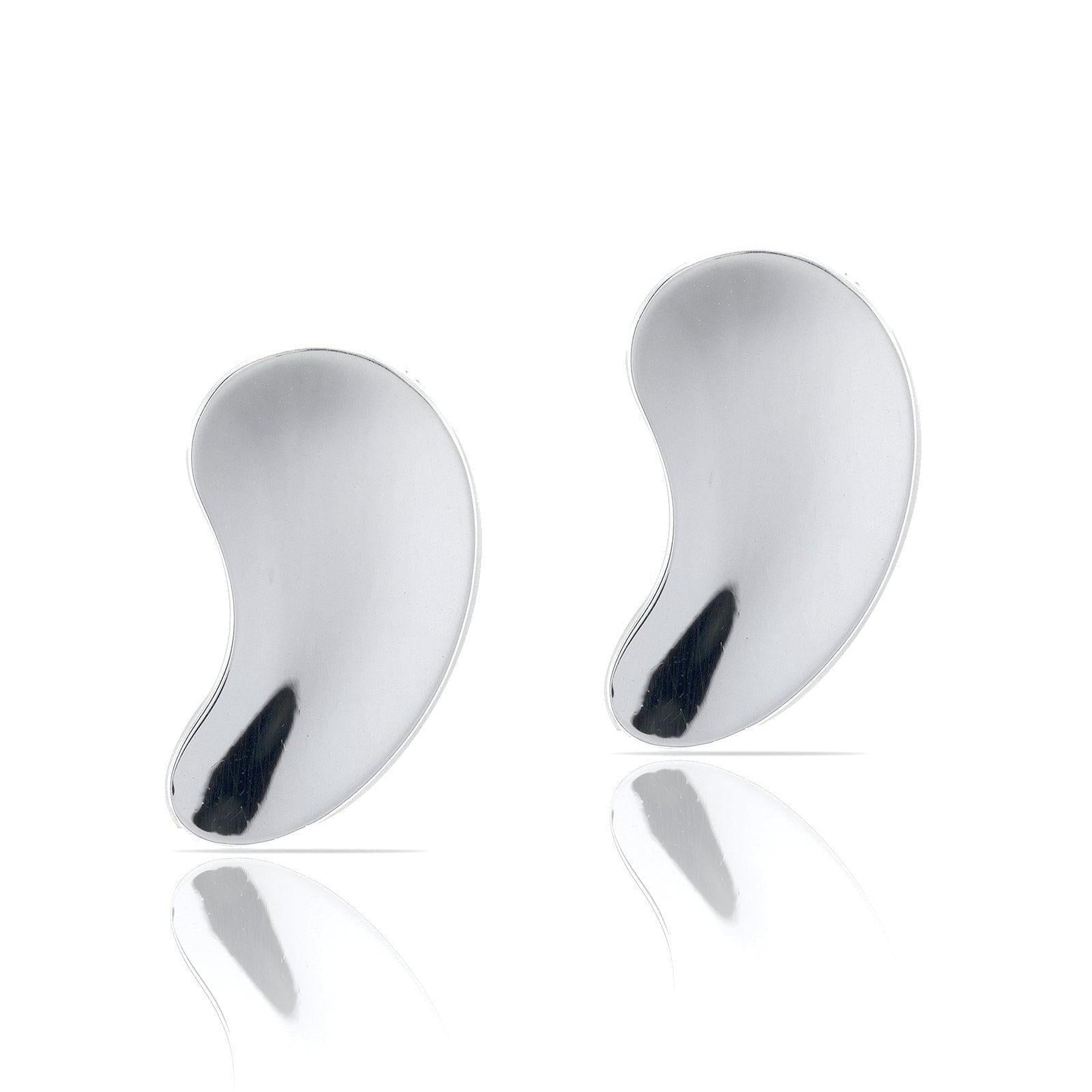 Georg Jensen Bean Clip-On Earrings