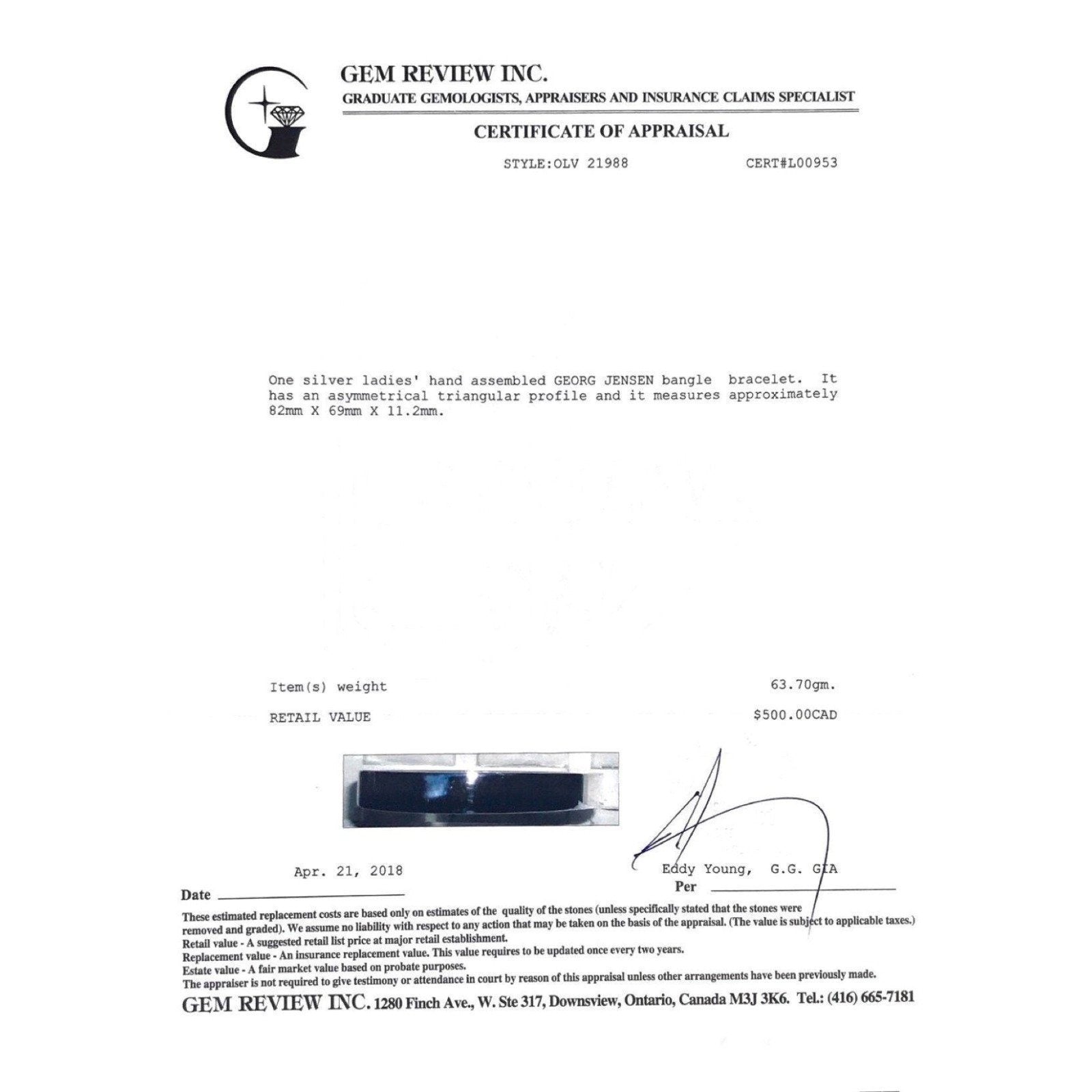 Georg Jensen Bracelet