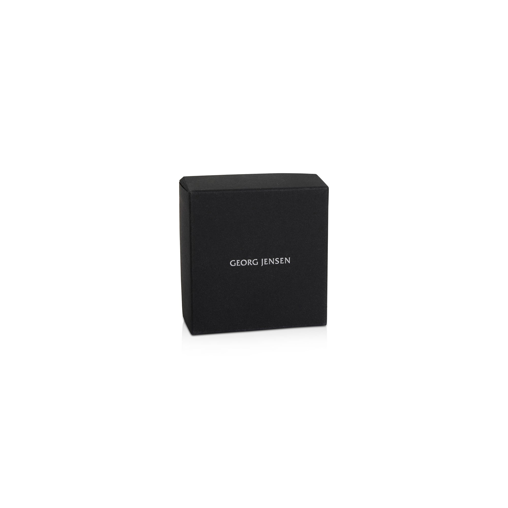 Georg Jensen Enamel Flower Pendant Necklace w/ Box