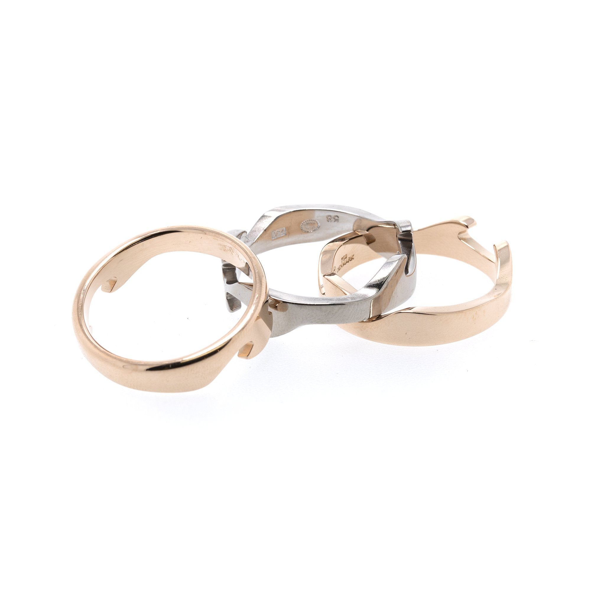 Georg Jensen Fusion 3 Piece Ring