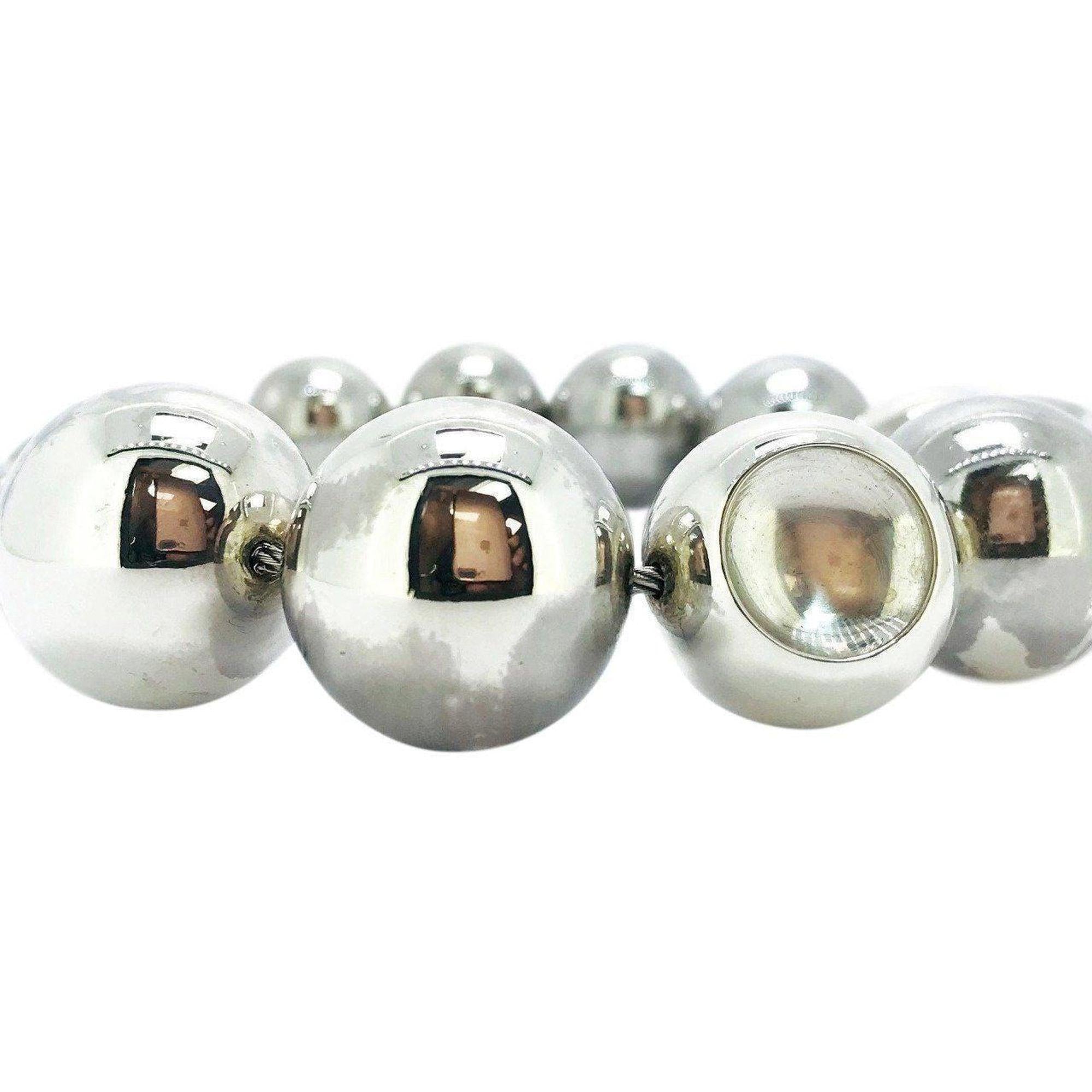 Georg Jensen Graduated Bead Bracelet