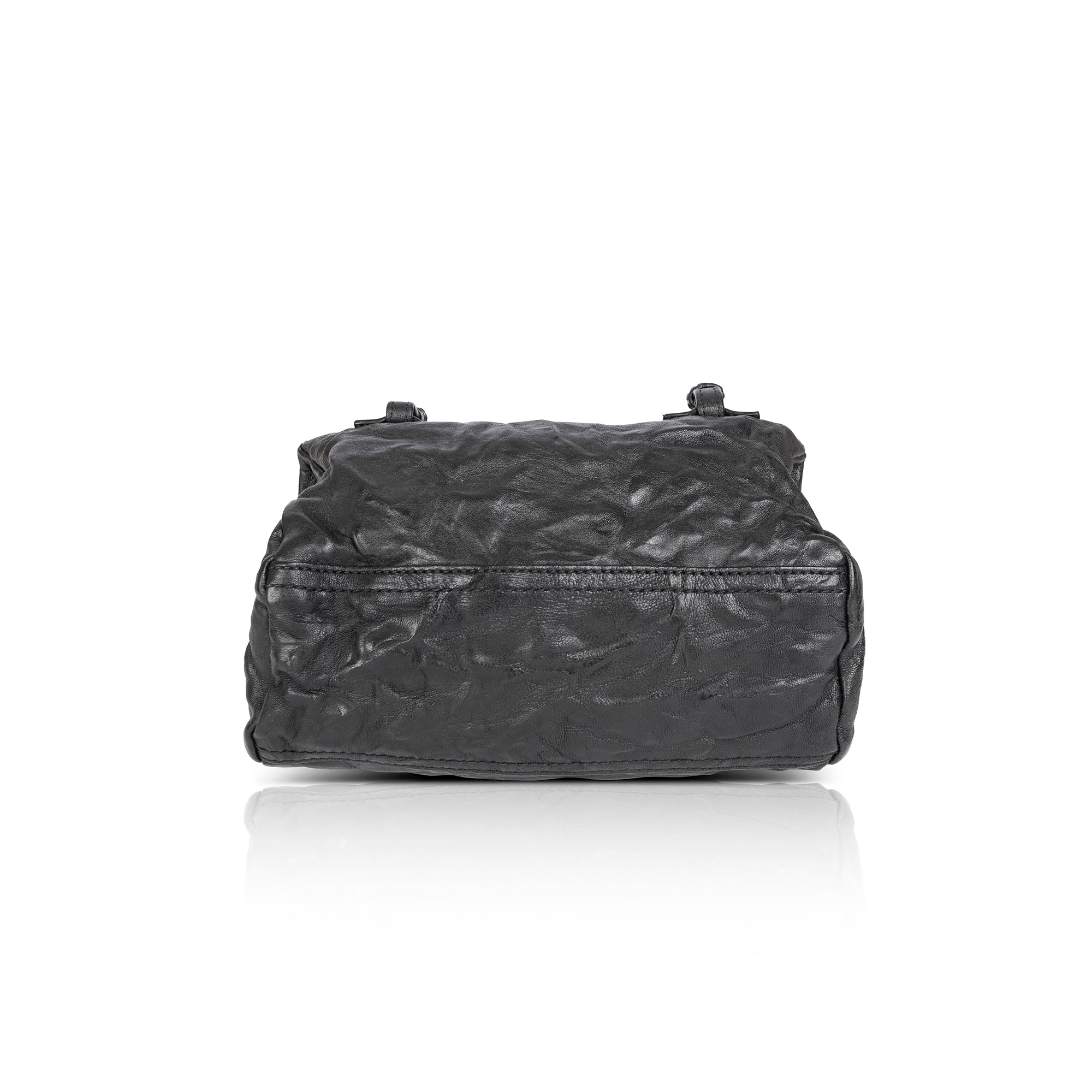 Givenchy Crinkled Leather Mini Pandora Crossbody Bag