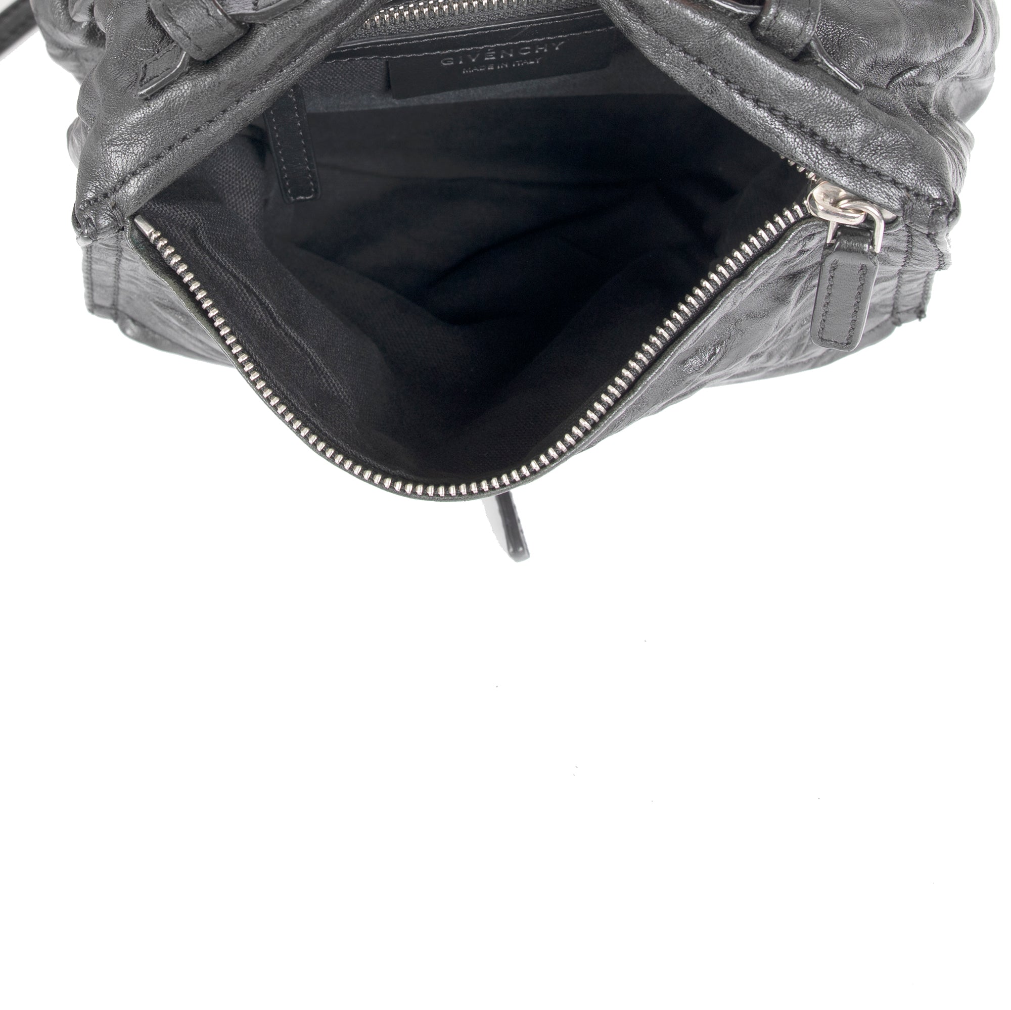 Givenchy Crinkled Leather Mini Pandora Crossbody Bag
