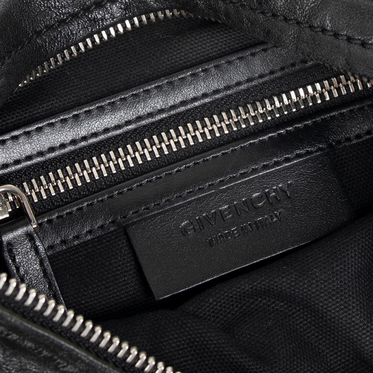 Givenchy Crinkled Leather Mini Pandora Crossbody Bag