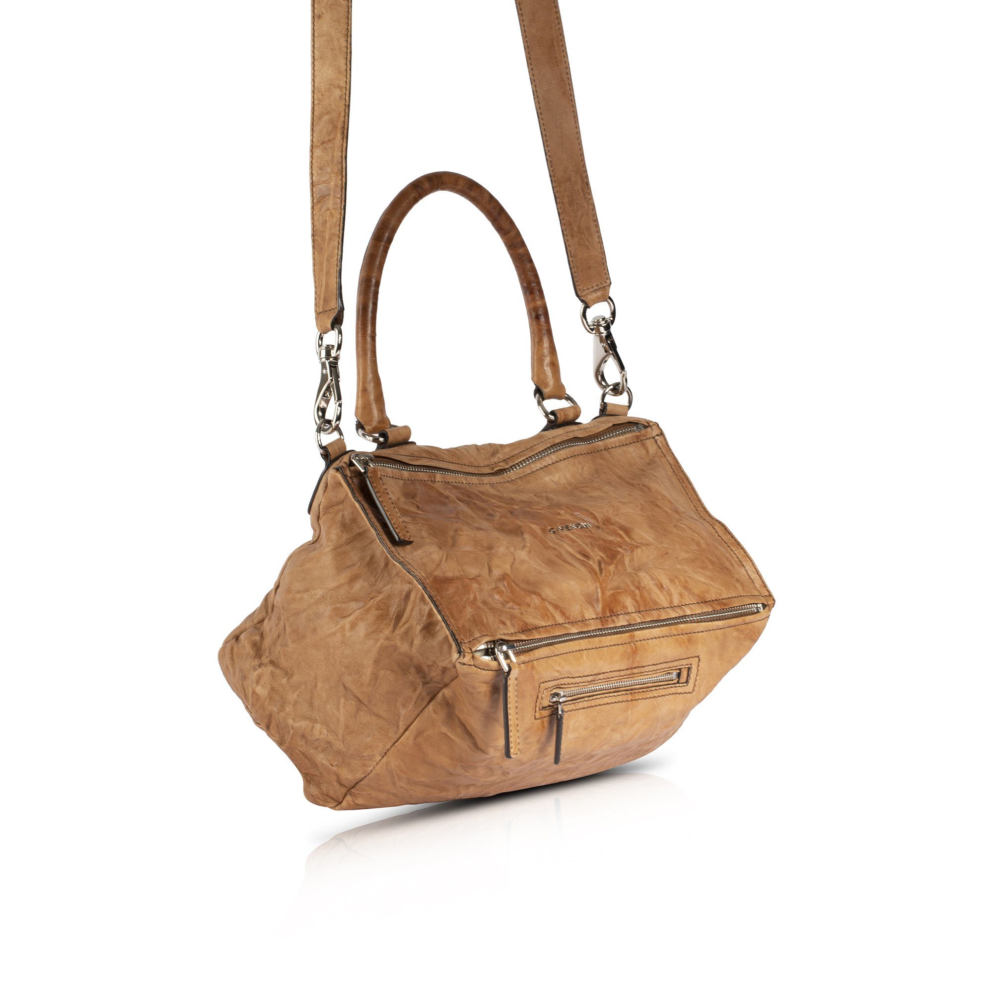 Givenchy Distressed Medium Pandora Satchel
