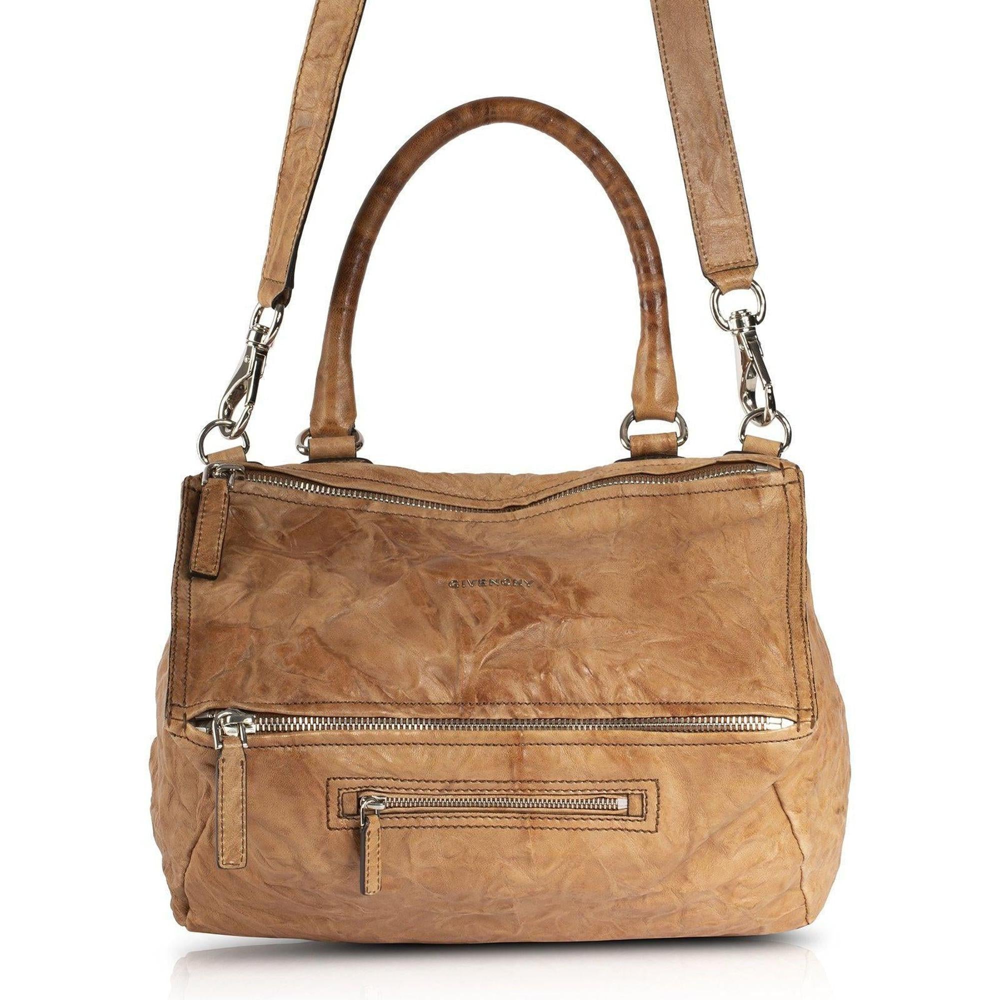 Givenchy Distressed Medium Pandora Satchel