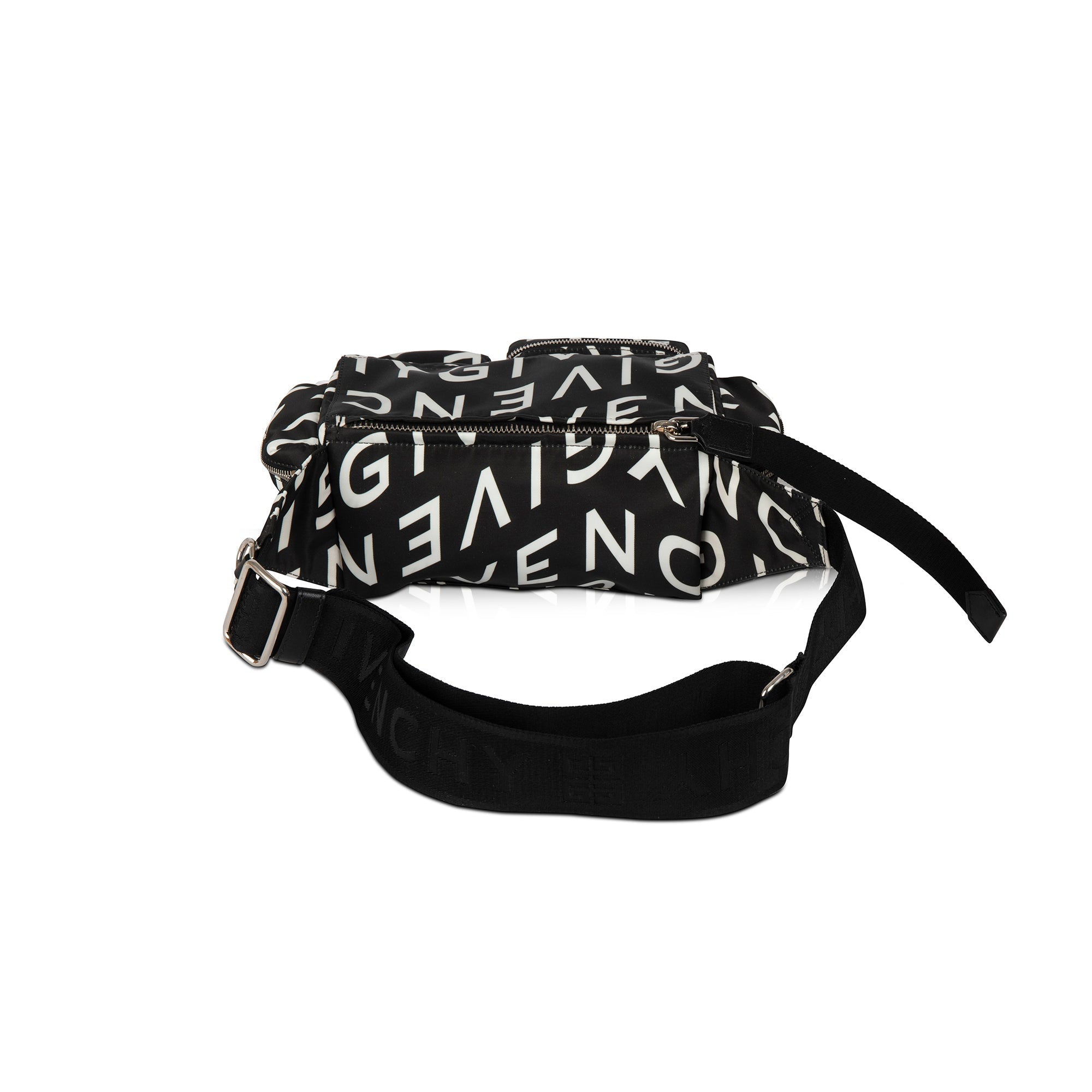 Givenchy Nylon All-Over Logo Belt Bag