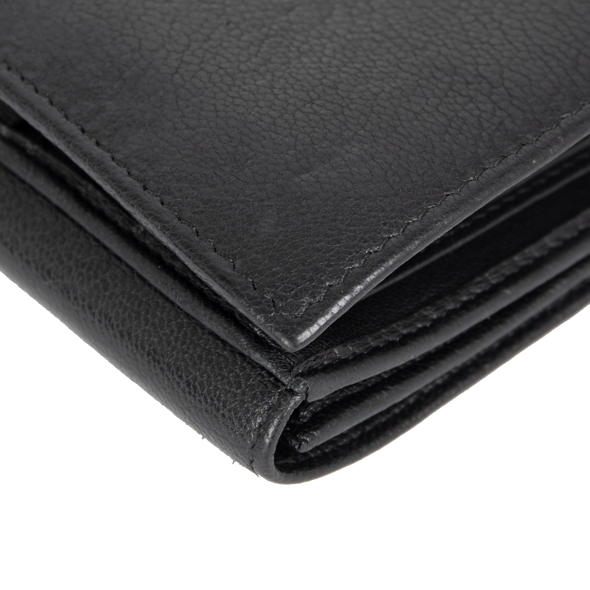 Givenchy Pandora Leather Trifold Compact Wallet w/ Box