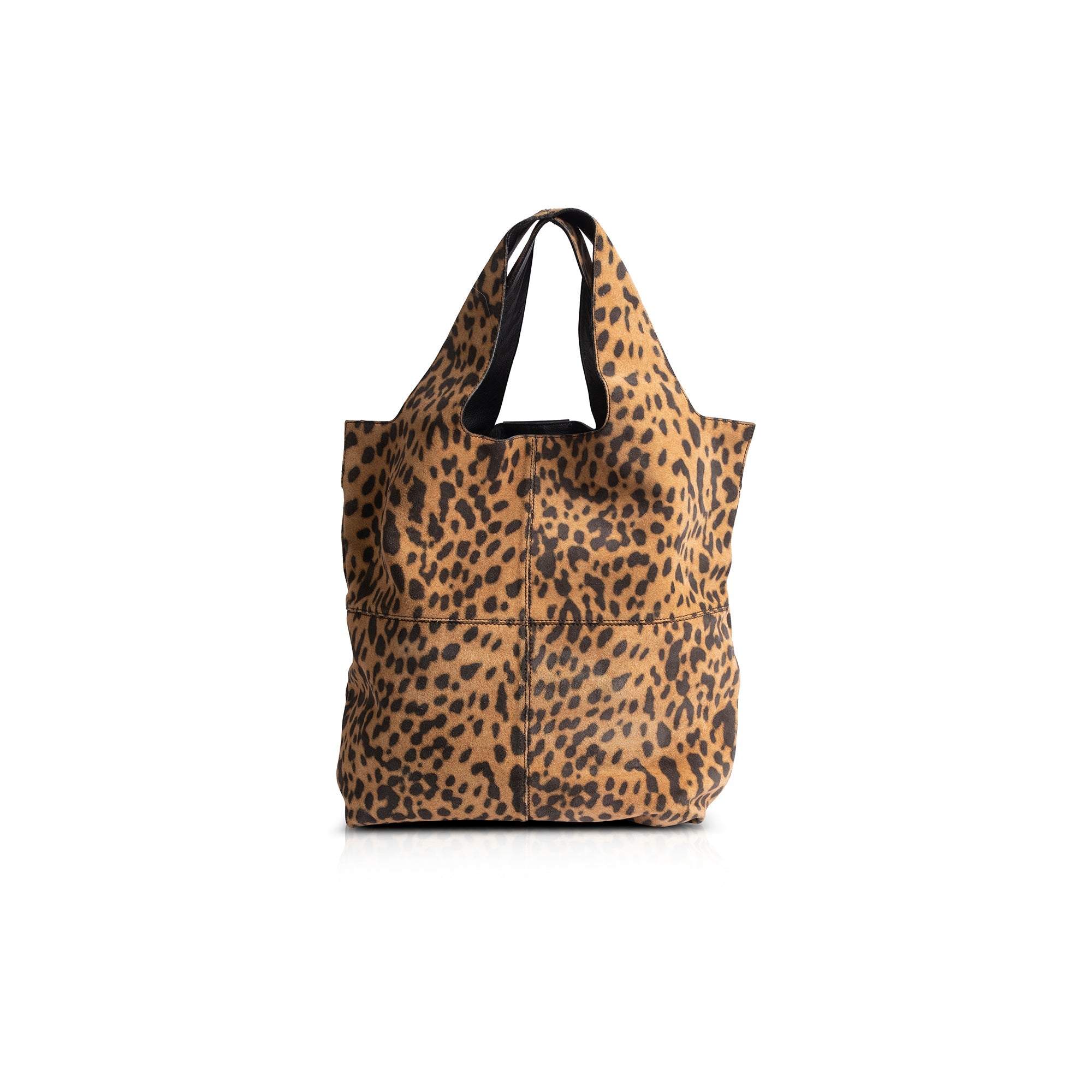 Givenchy Suede Leopard Print Tote