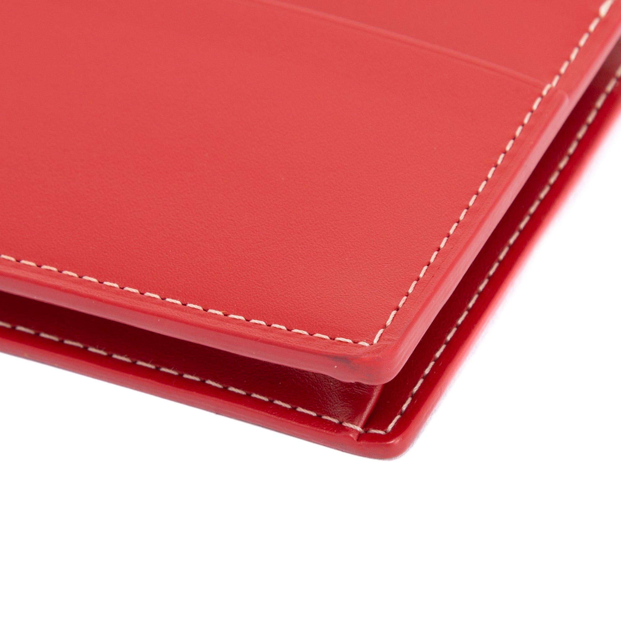 Goyard Red Goyardine Richelieu Long Wallet