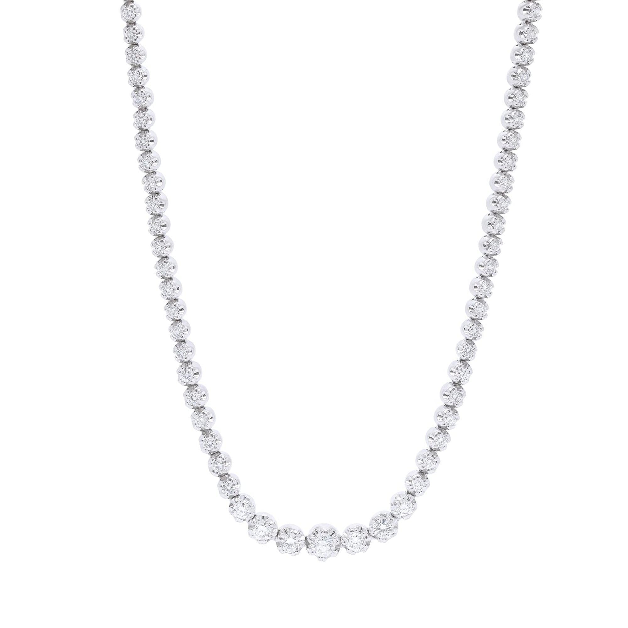Graduated Diamond Necklace