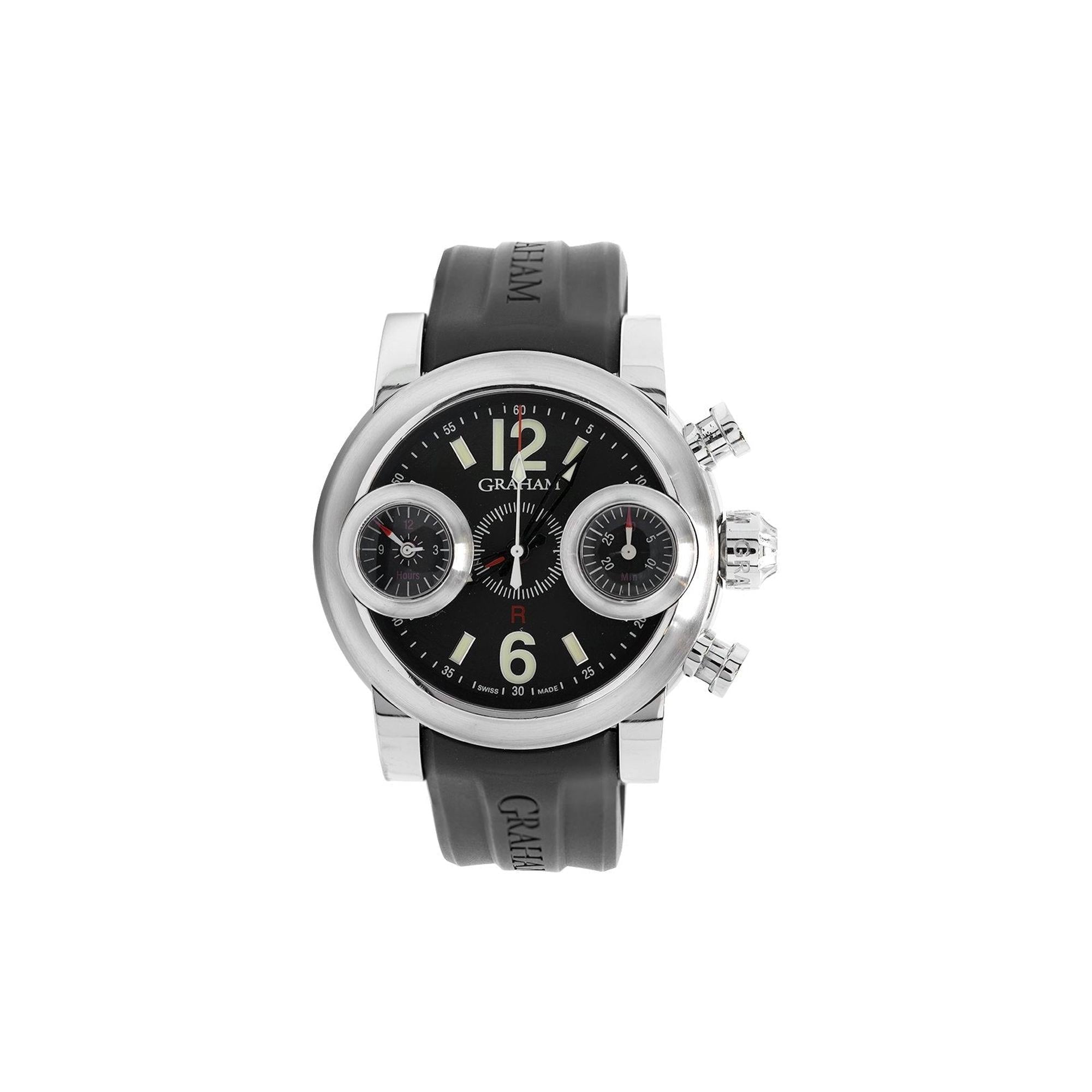 Graham Limited Edition Swordfish Chronograph Watch w/ Box