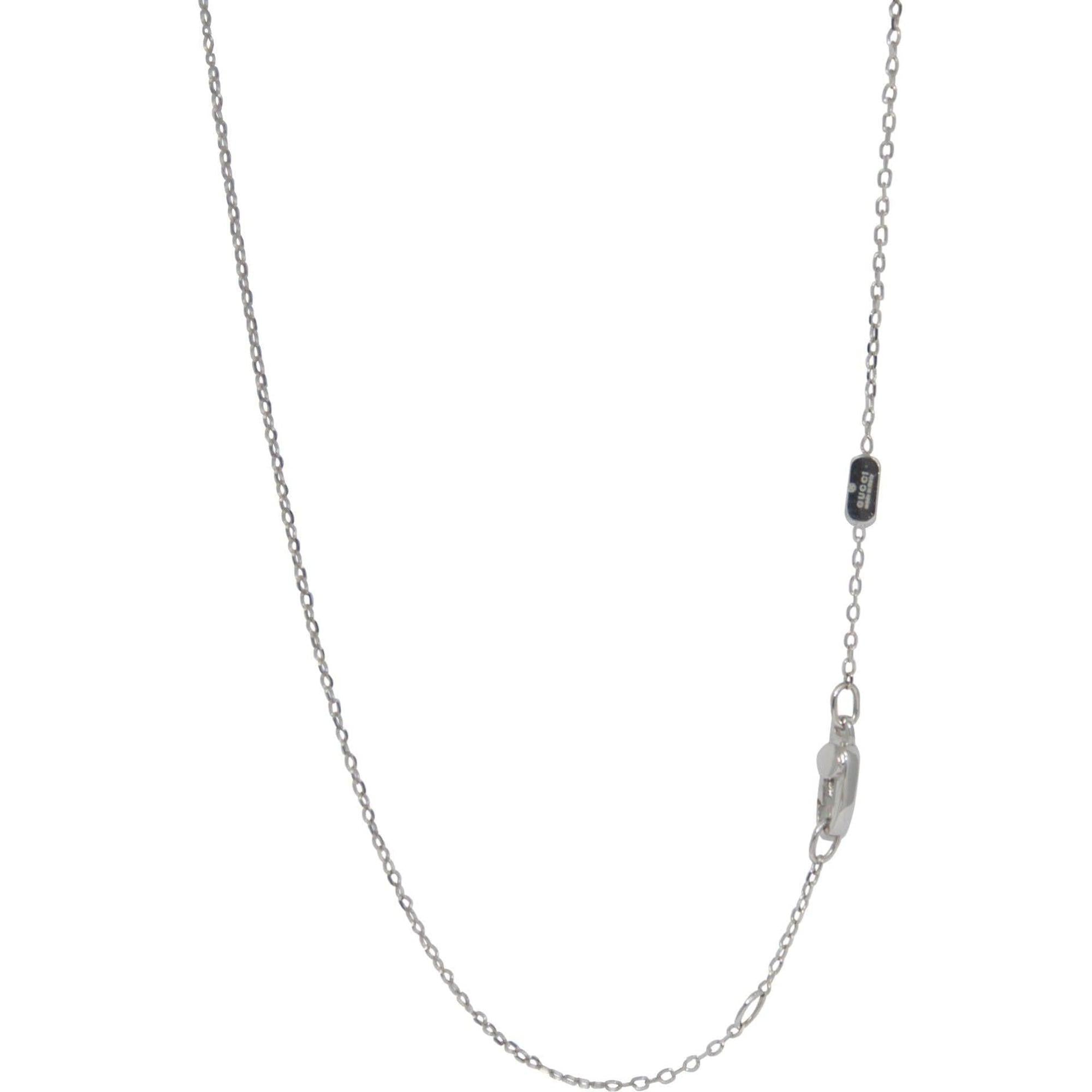 Gucci 18k White Gold Chain