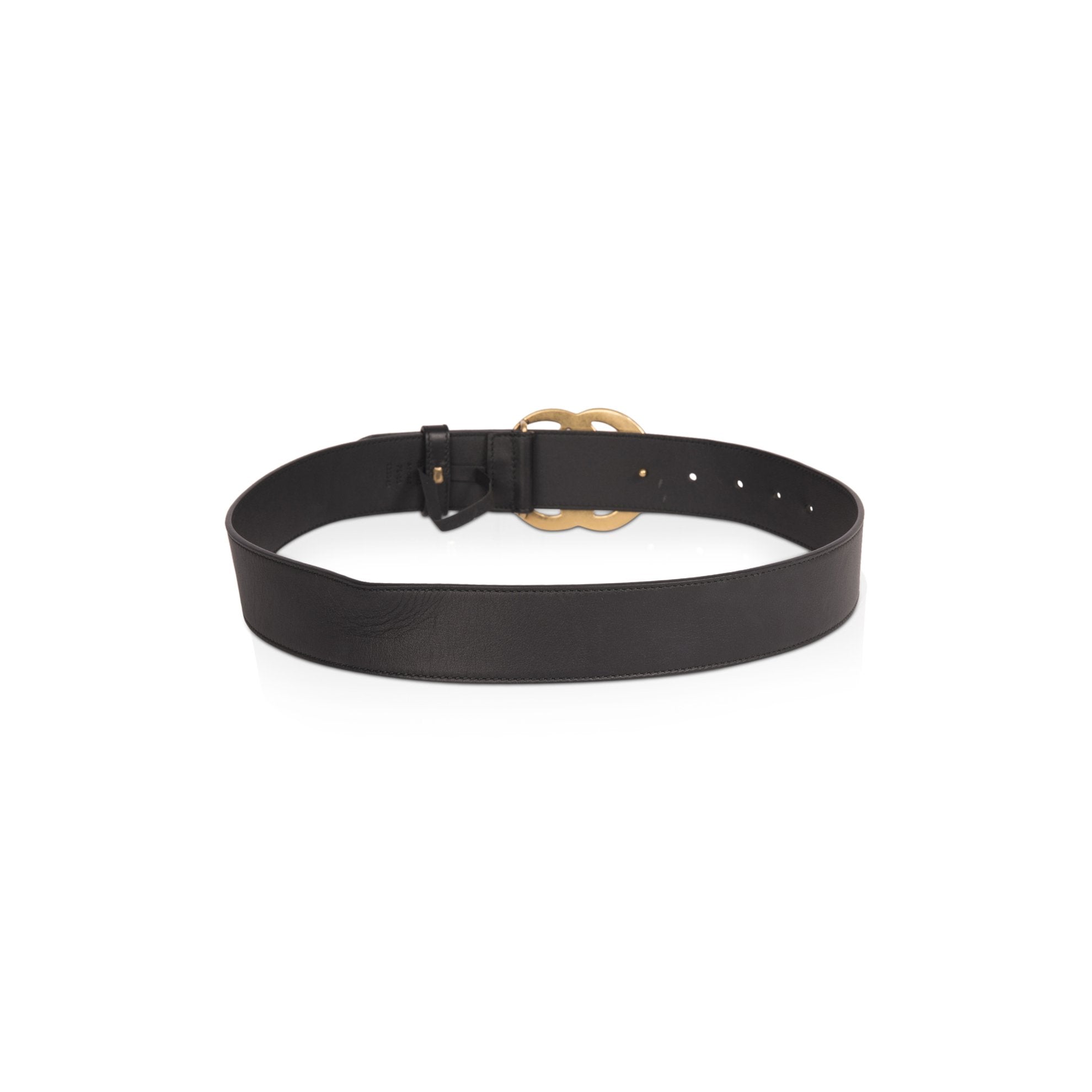 Gucci 2015 Re-Edition Wide Leather Belt w/ Box