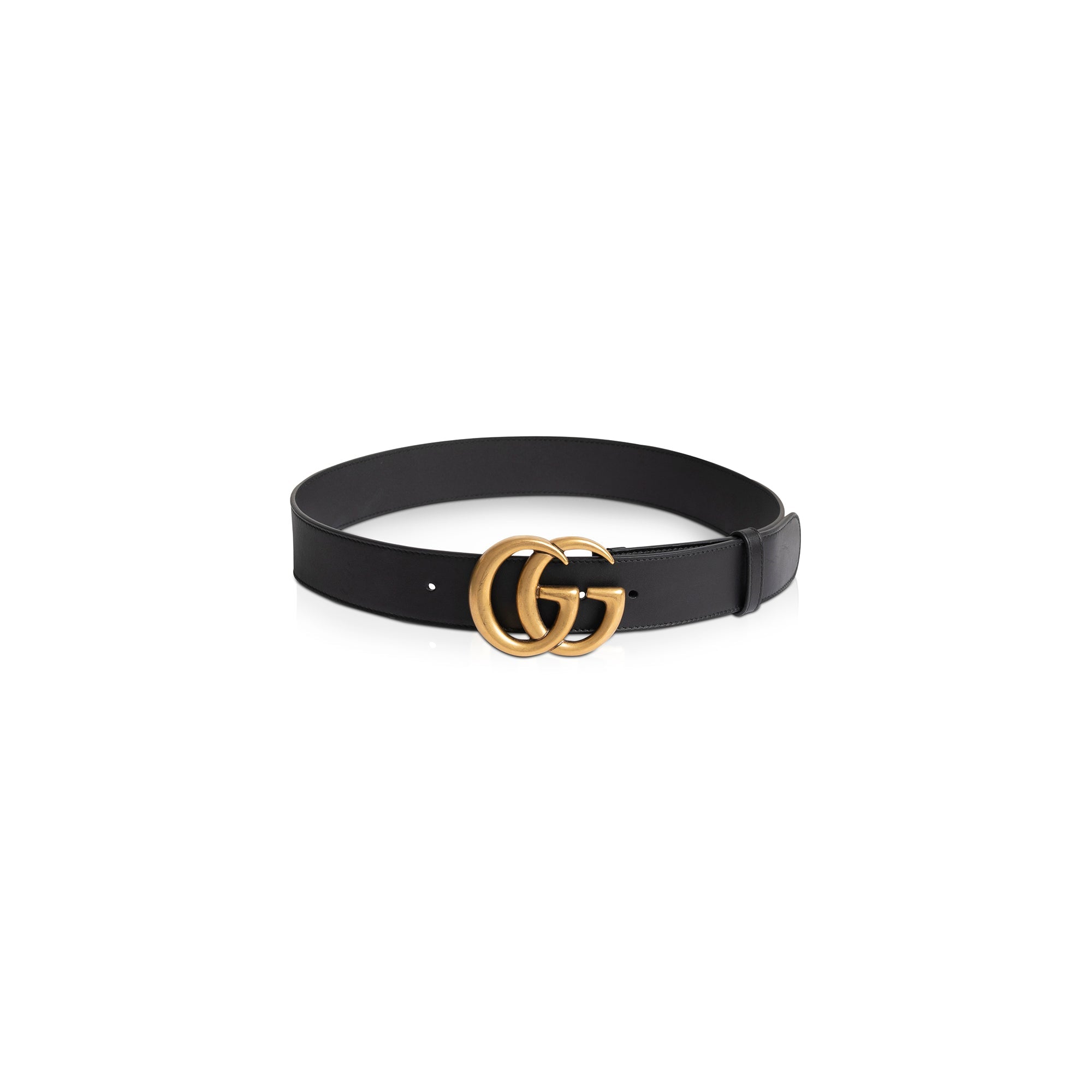 Gucci 2015 Re-Edition Wide Leather Belt w/ Box