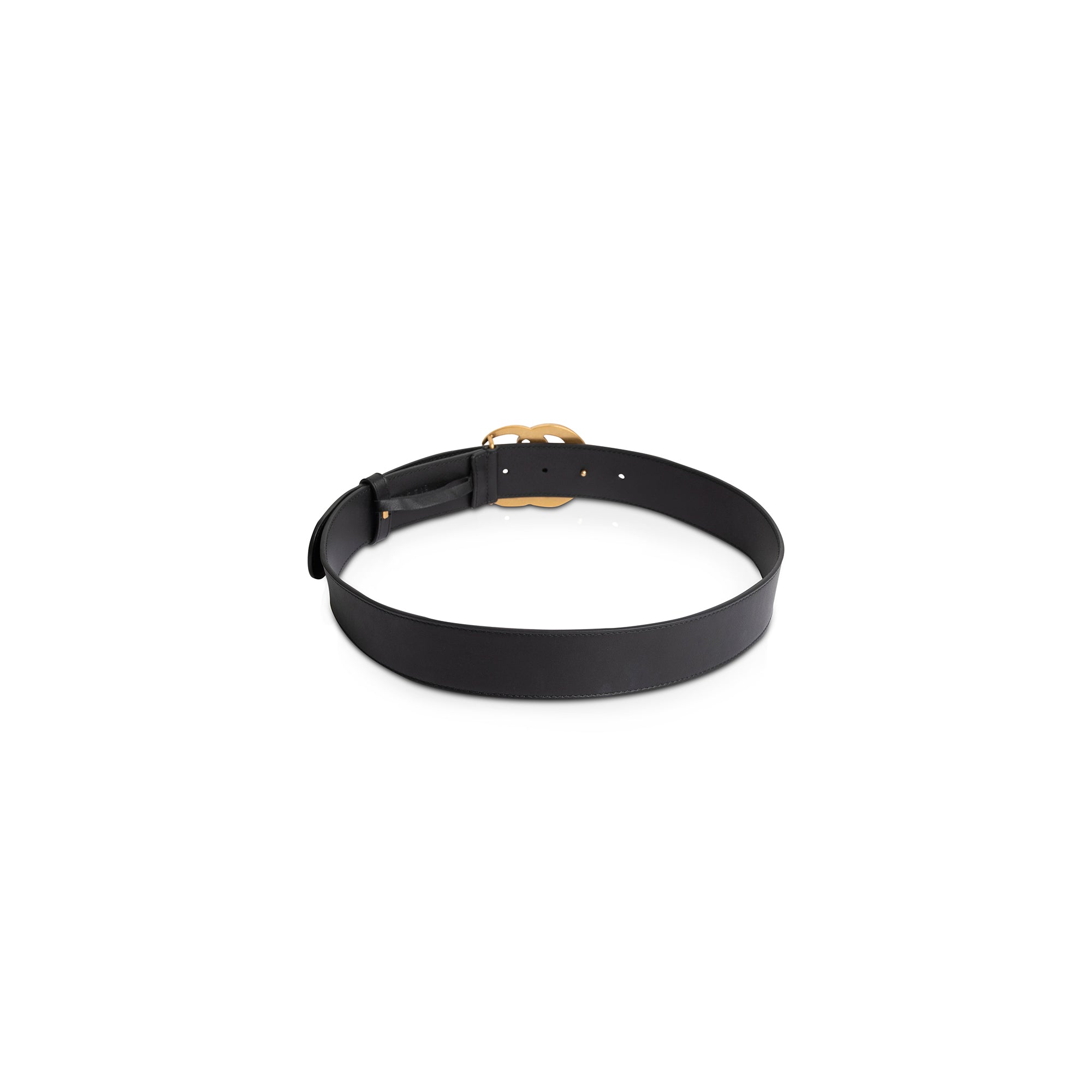 Gucci 2015 Re-Edition Wide Leather Belt w/ Box