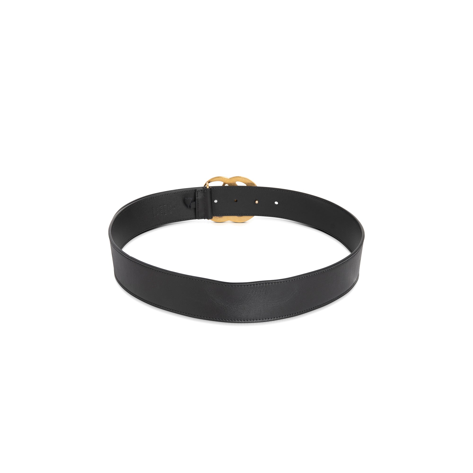 Gucci 2015 Re-Edition Wide Leather Belt w/ Box