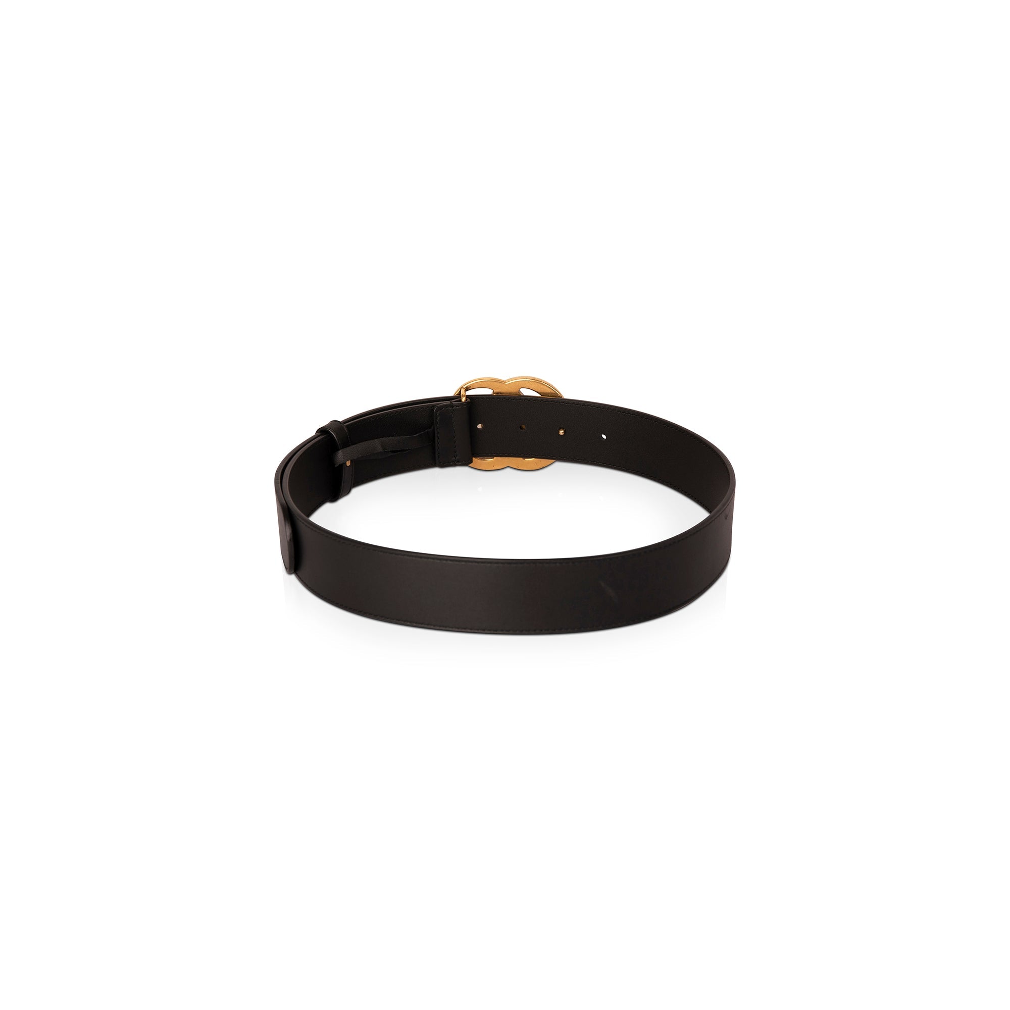 Gucci 2015 Re-Edition Wide Leather Belt w/ Box