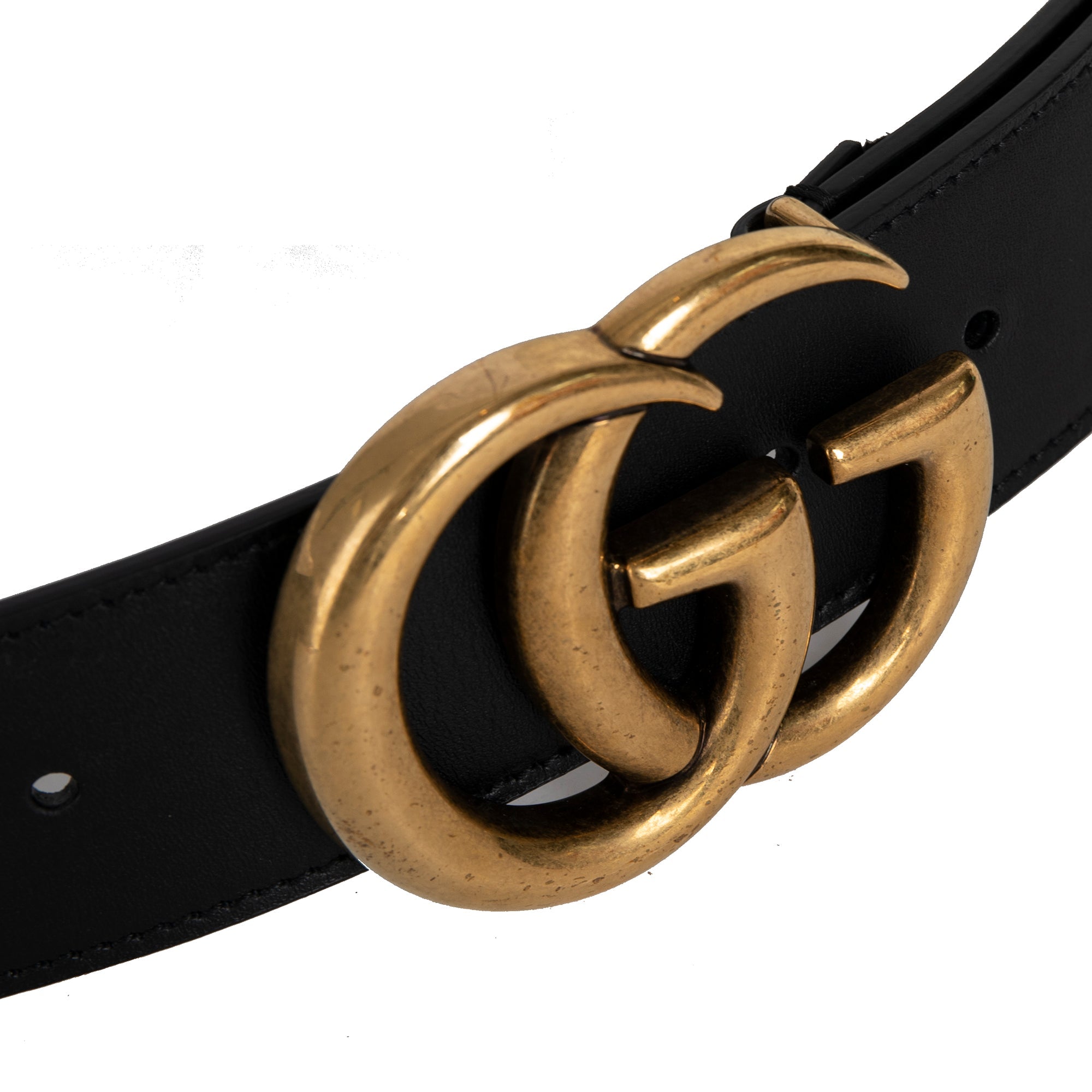 Gucci 2015 Re-Edition Wide Leather Belt w/ Box