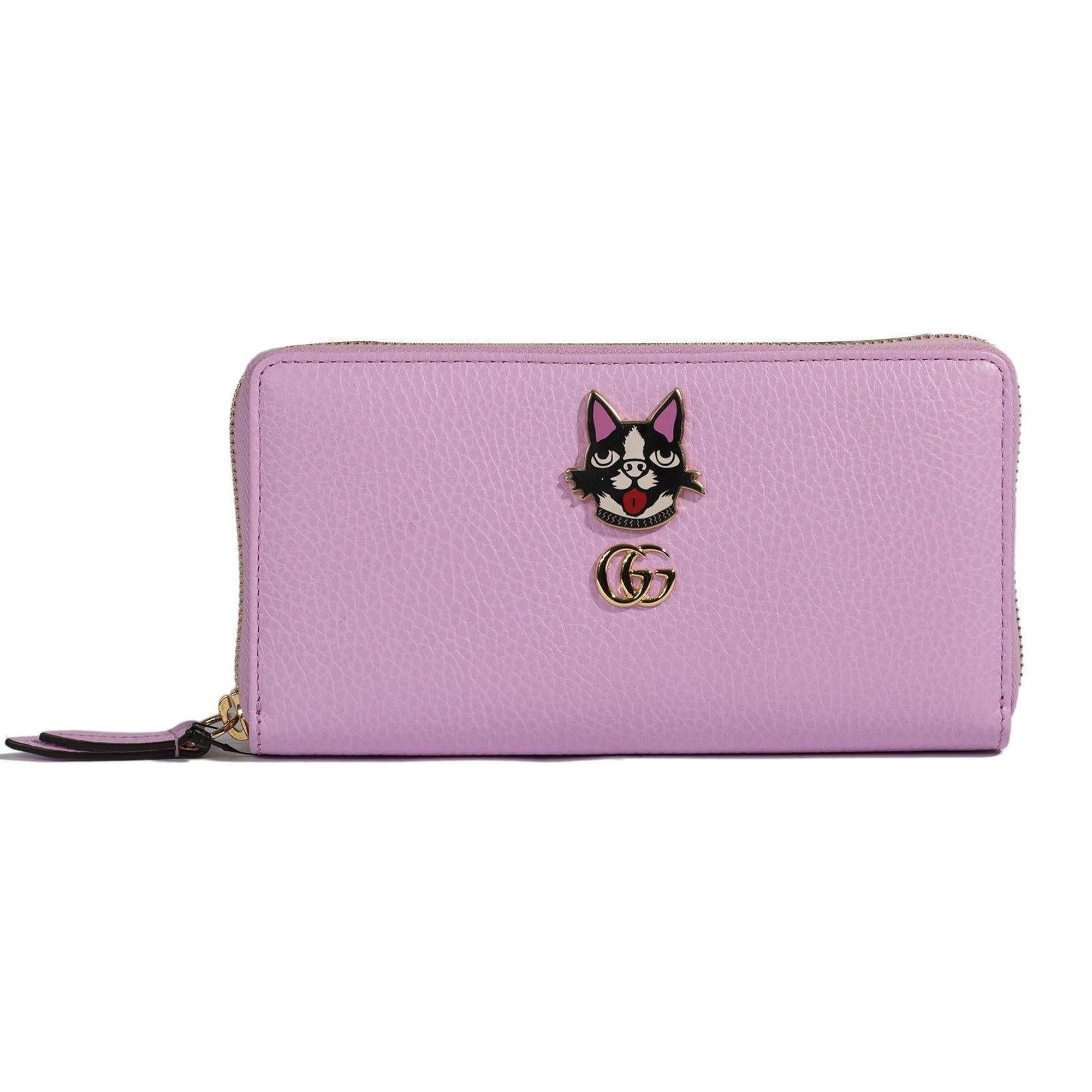 Gucci 2018 Limited Edition Bosco GG Marmont Zip Around Wallet