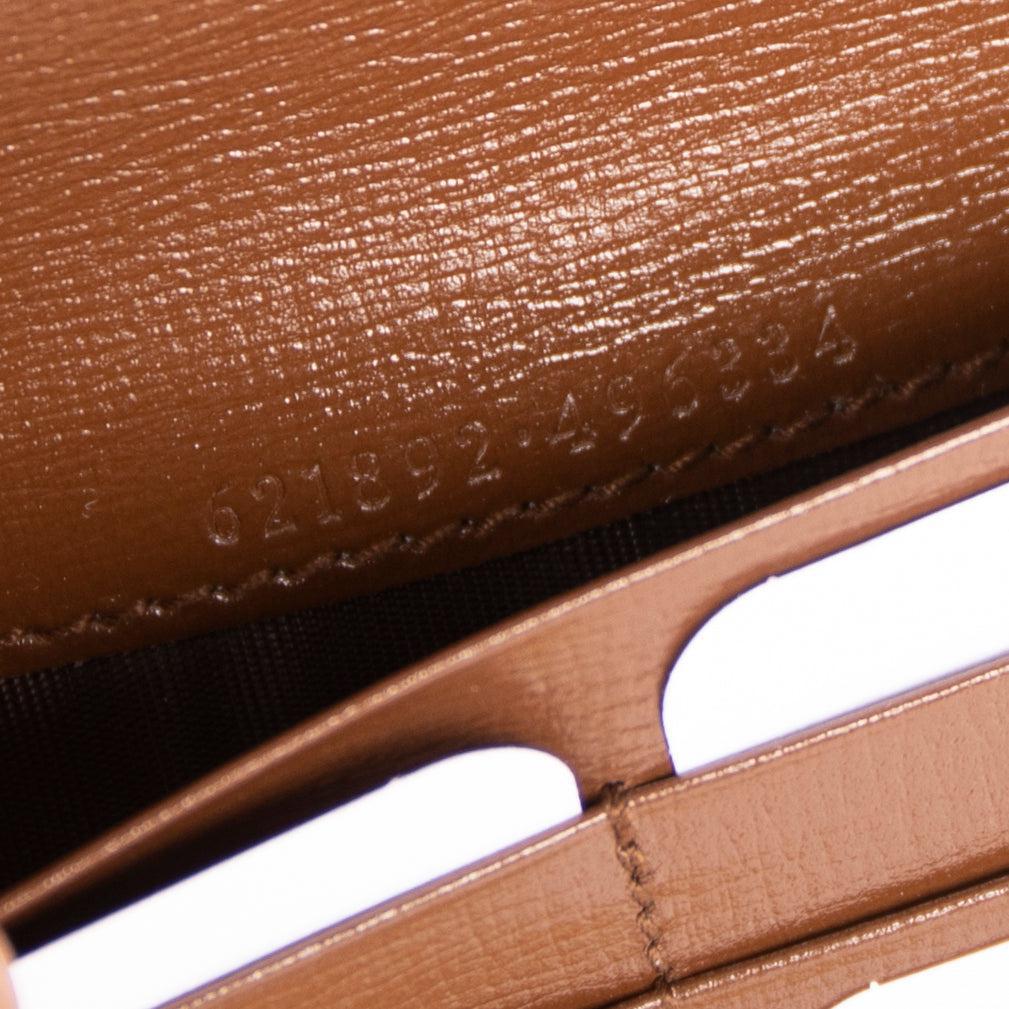 Gucci 2022 GG Supreme Horsebit 1955 Wallet on Chain