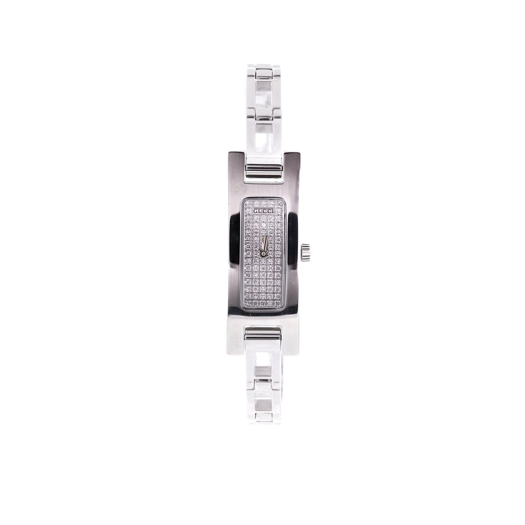Gucci 3900 Series Diamond Dial Watch w/ Box