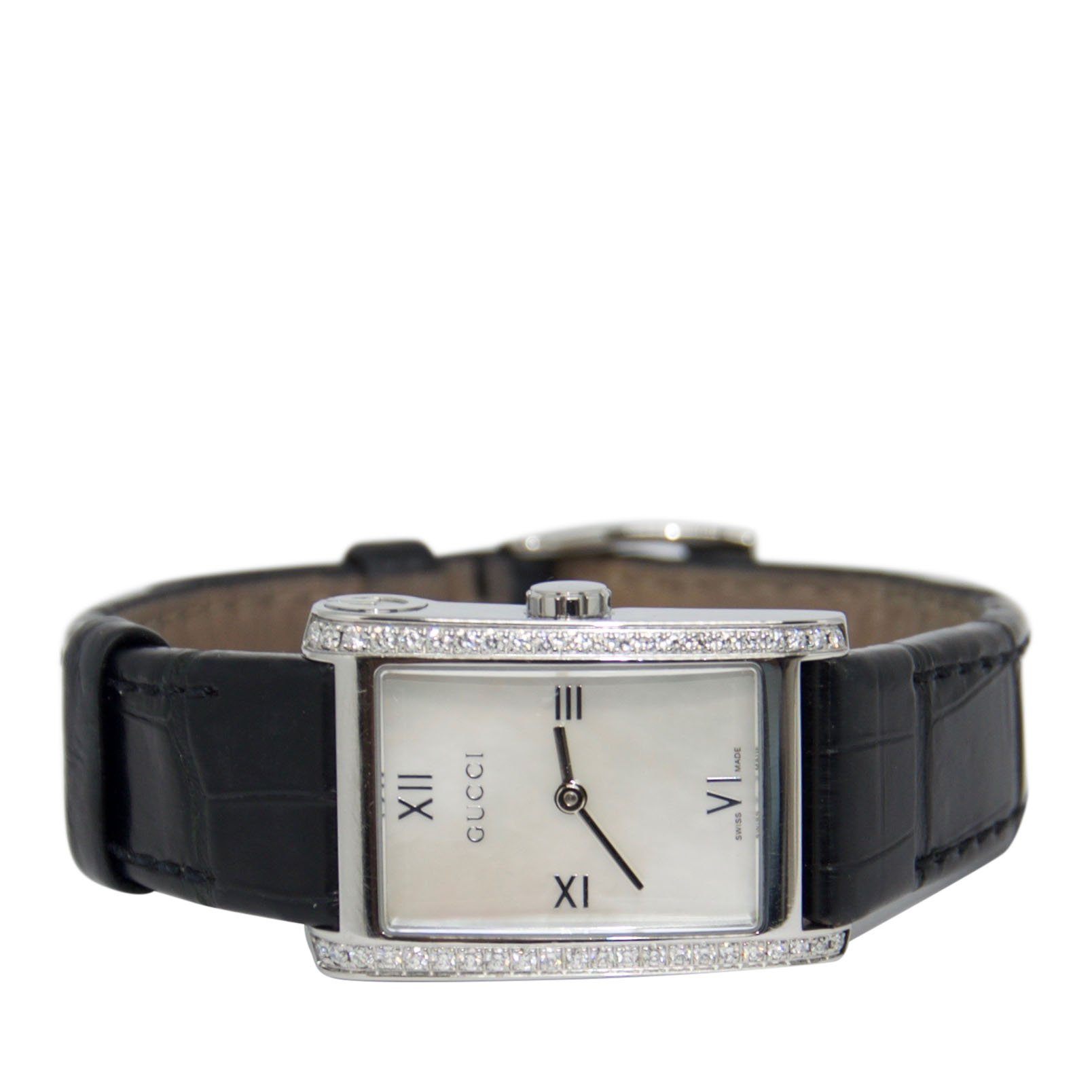 Gucci 8600 Series Watch with Diamond Bezel