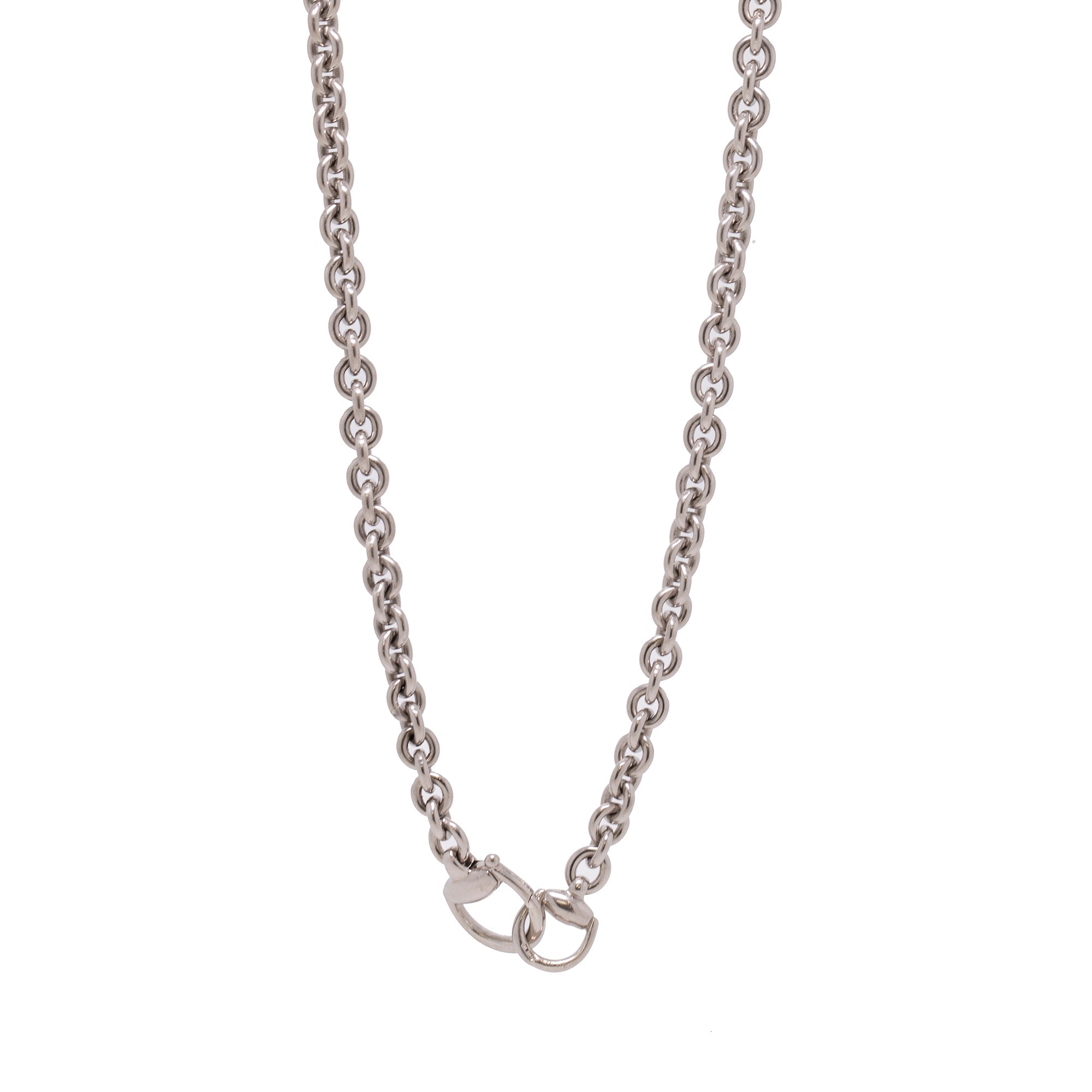Gucci Bamboo Heart Pendant Necklace