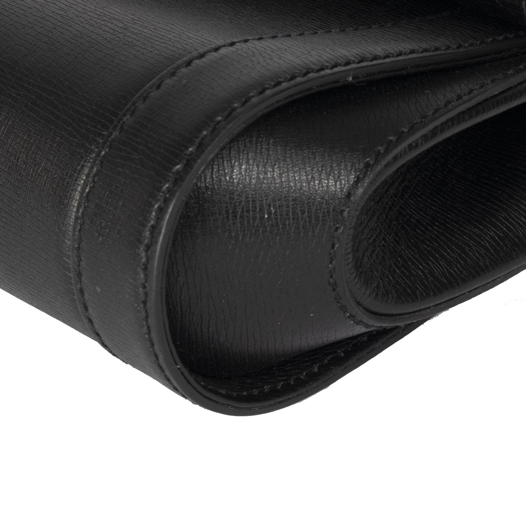 Gucci Bamboo Leather Clutch