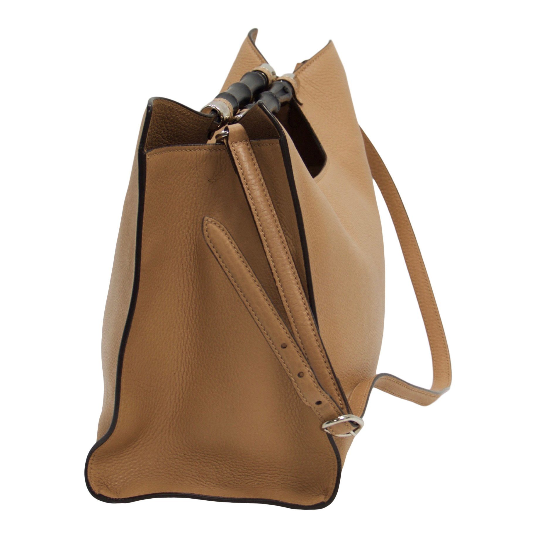 Gucci Bamboo Leather Daily Tote