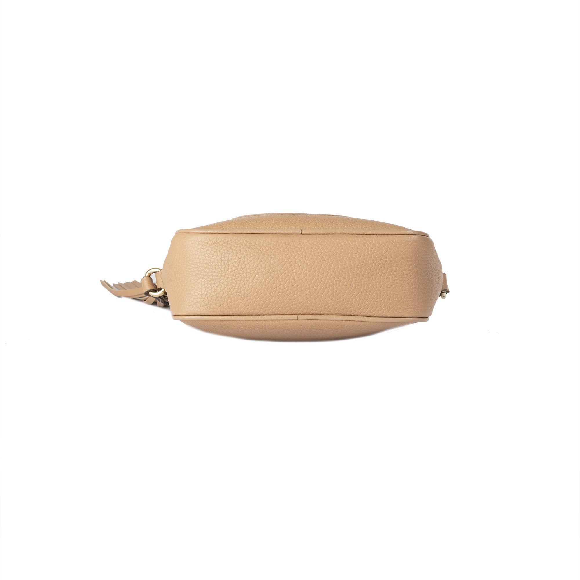 Gucci Beige Soho Small Leather Disco Bag