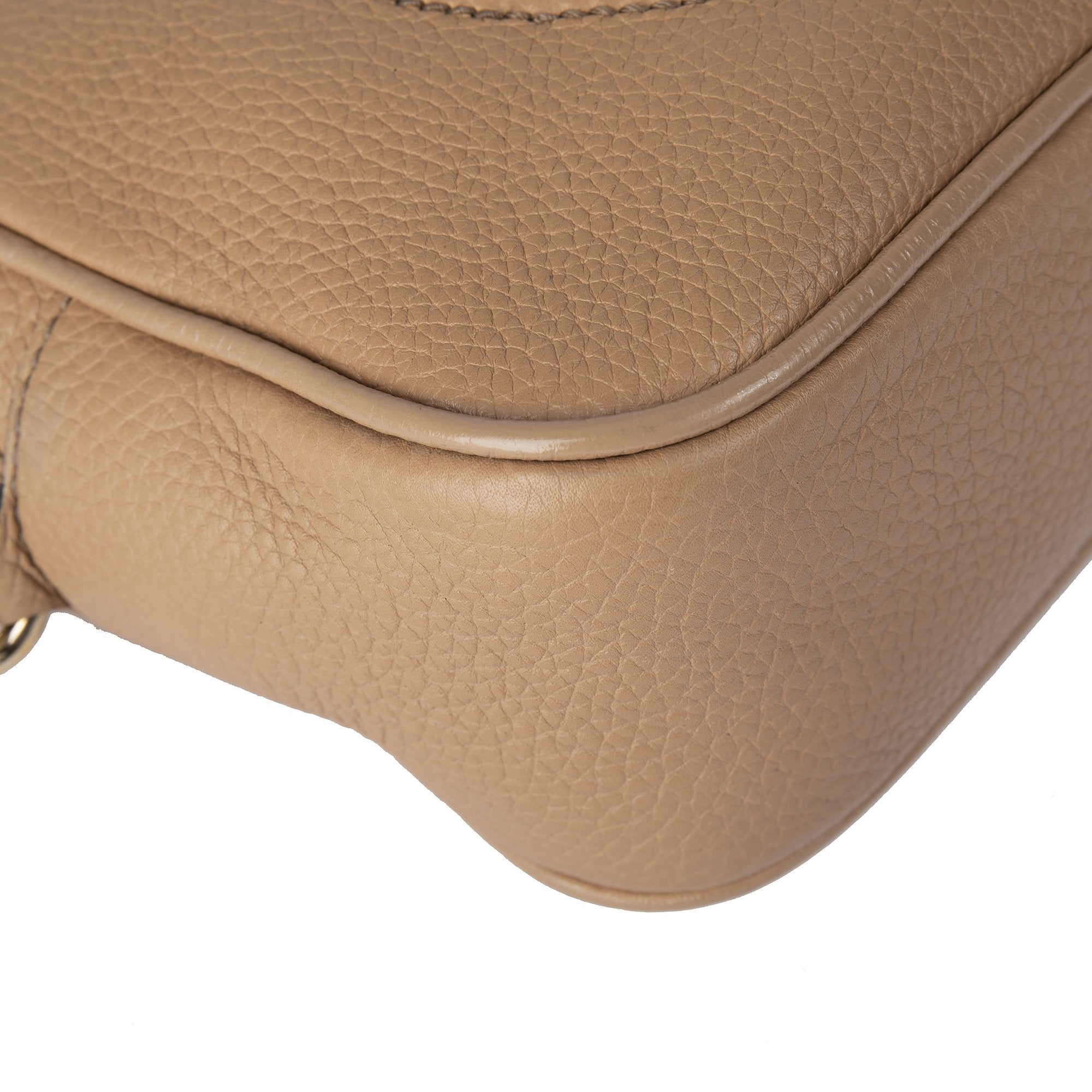 Gucci Beige Soho Small Leather Disco Bag