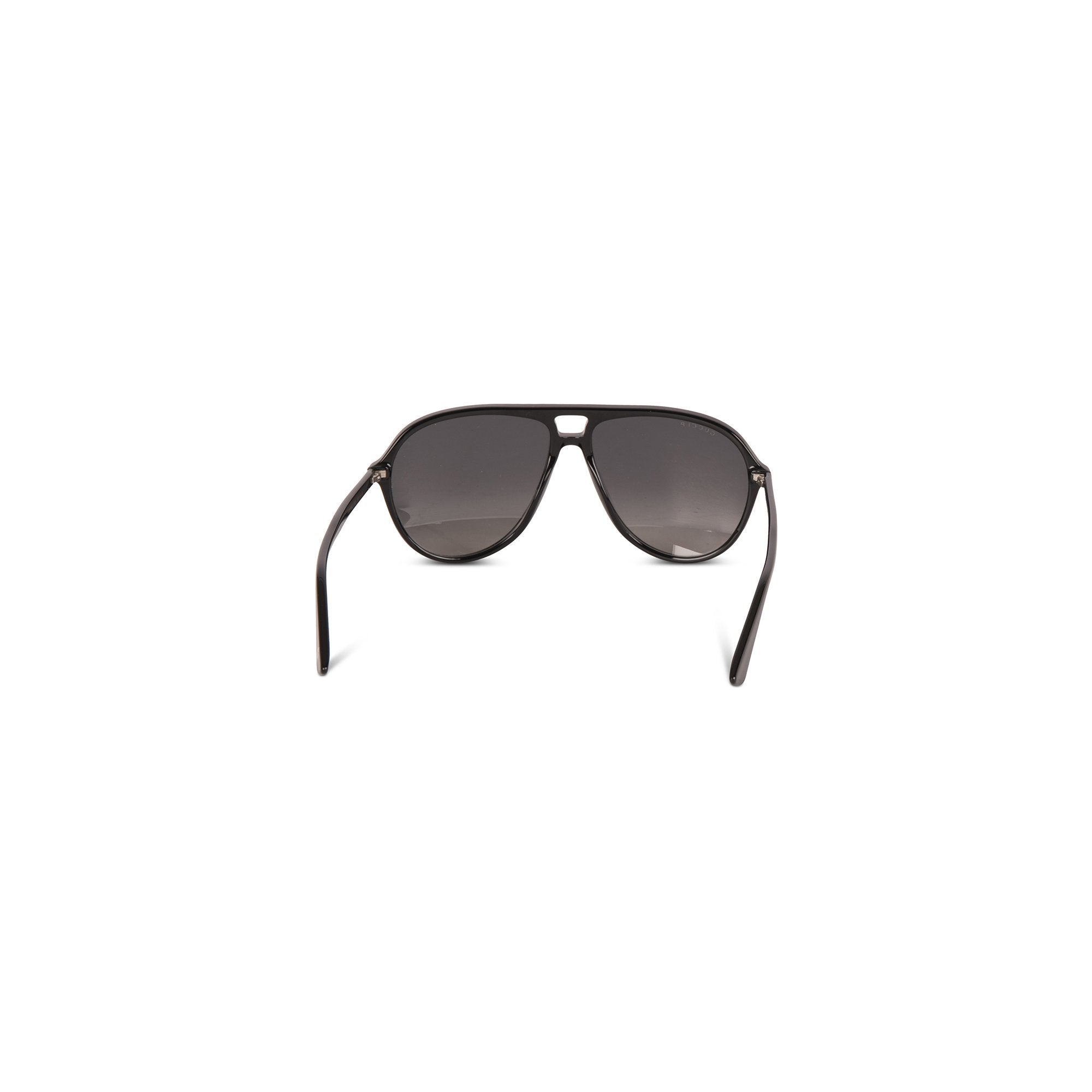 Gucci Black Aviator Sunglasses w/ Case