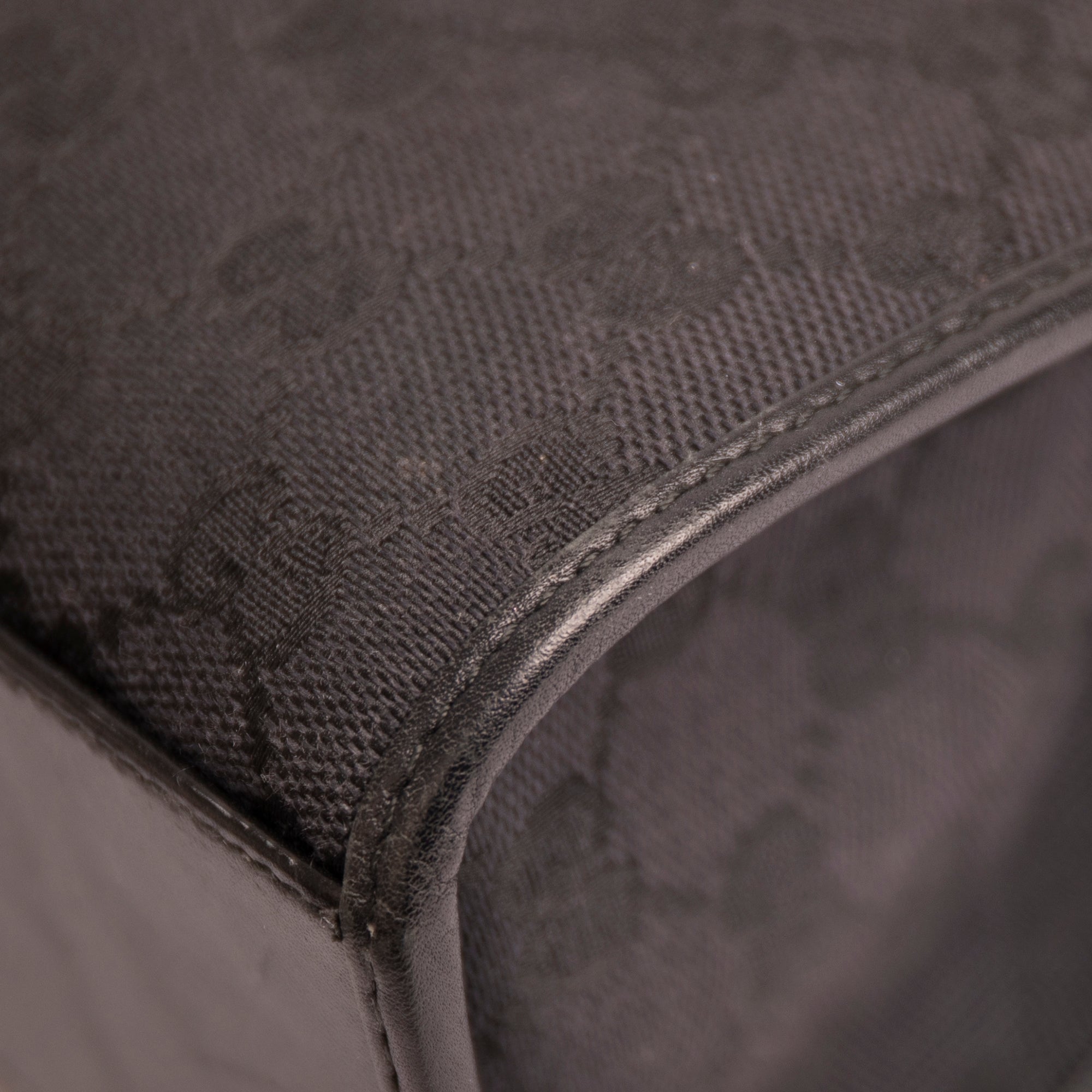 Gucci Black GG Canvas Jackie Bardot Bag