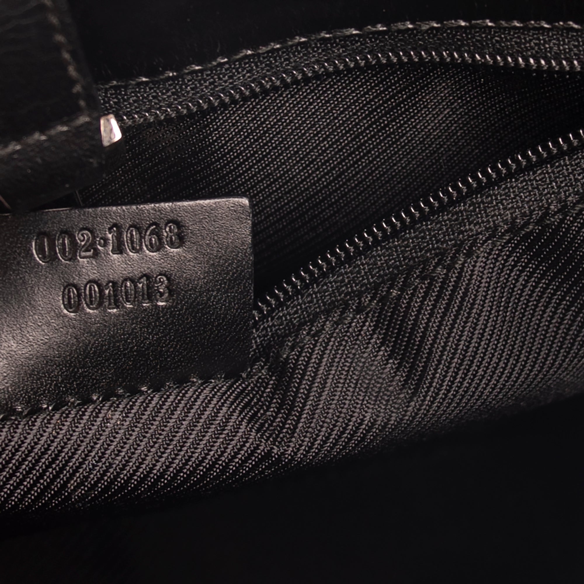 Gucci Black GG Canvas Jackie Bardot Bag