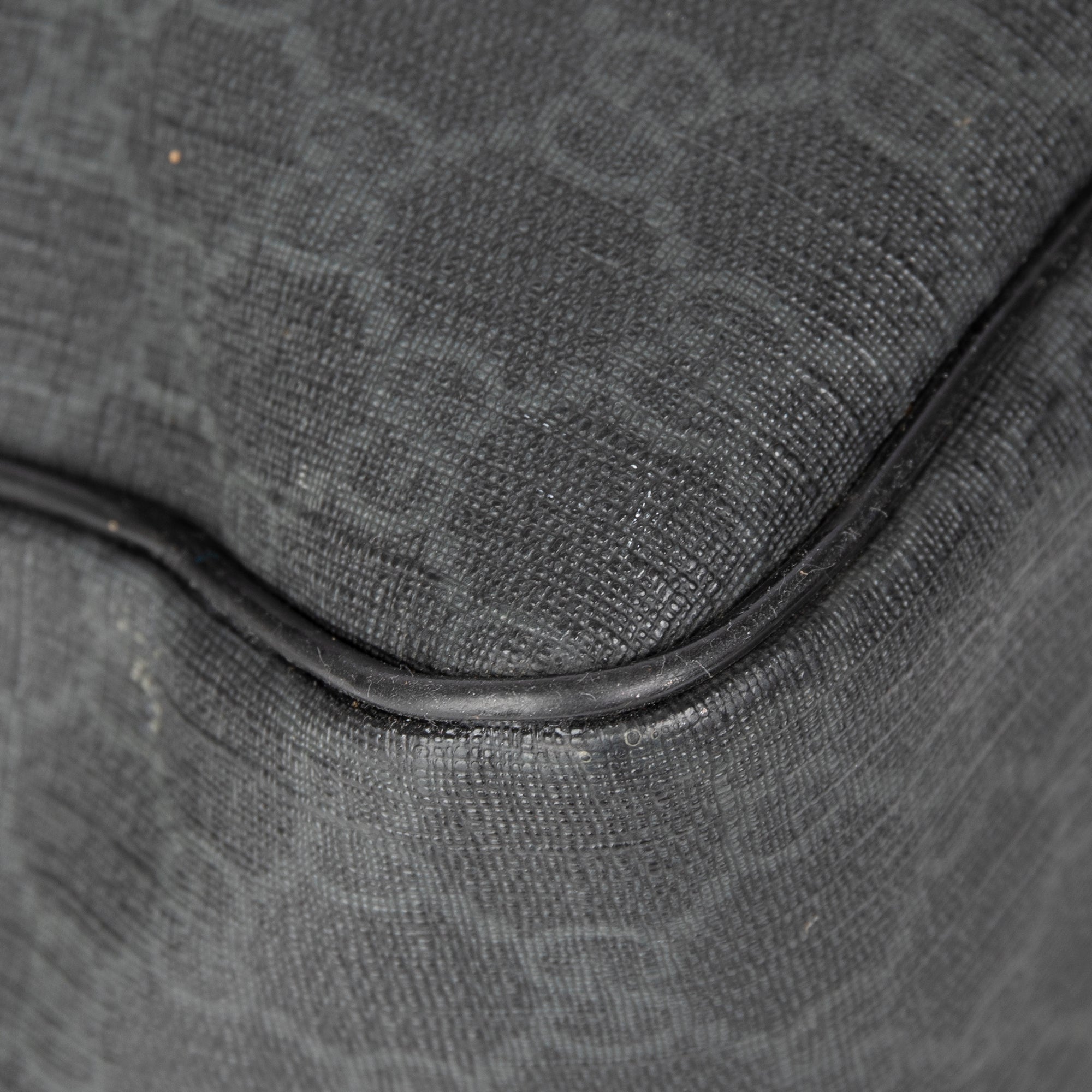 Gucci Black GG Supreme Messenger Bag