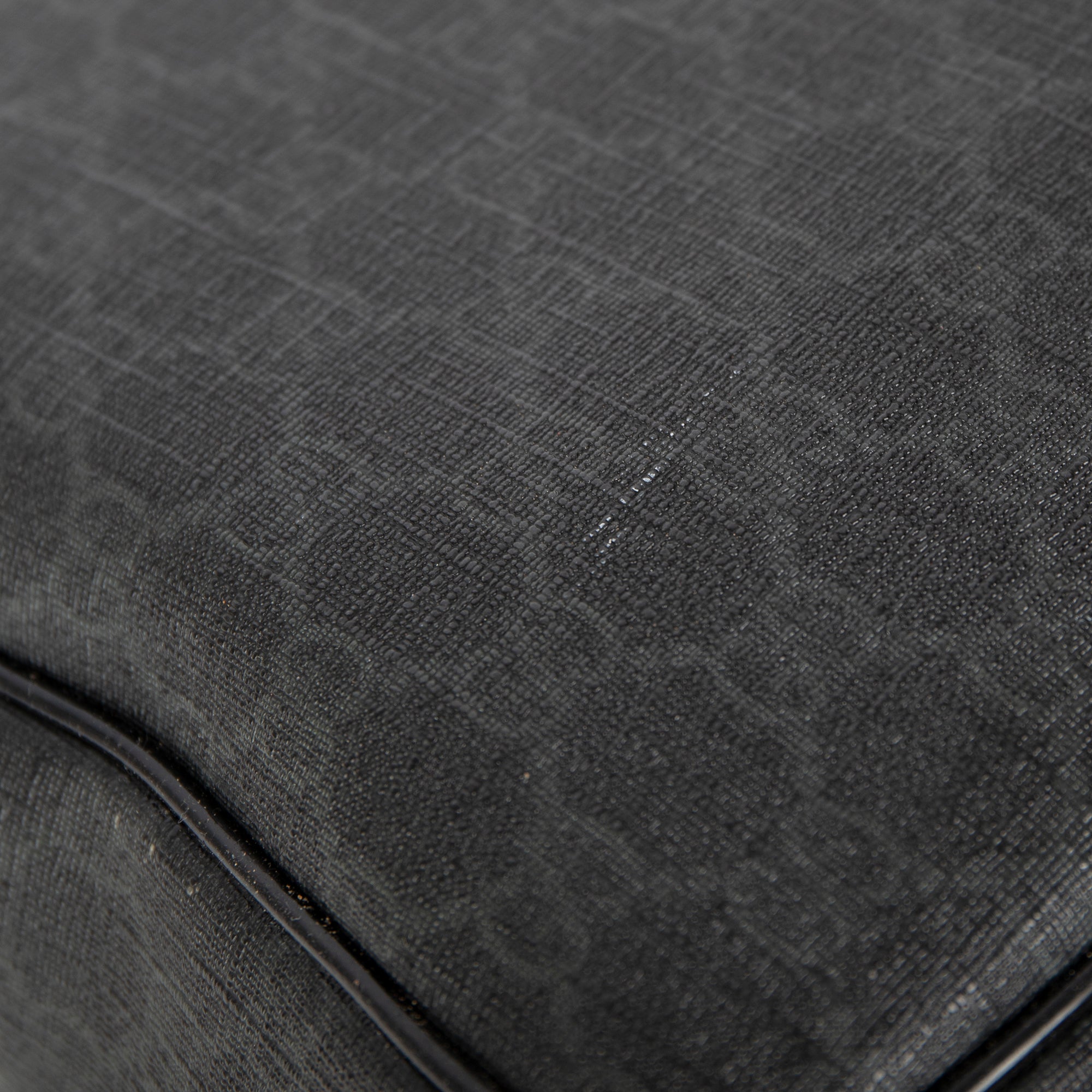 Gucci Black GG Supreme Messenger Bag