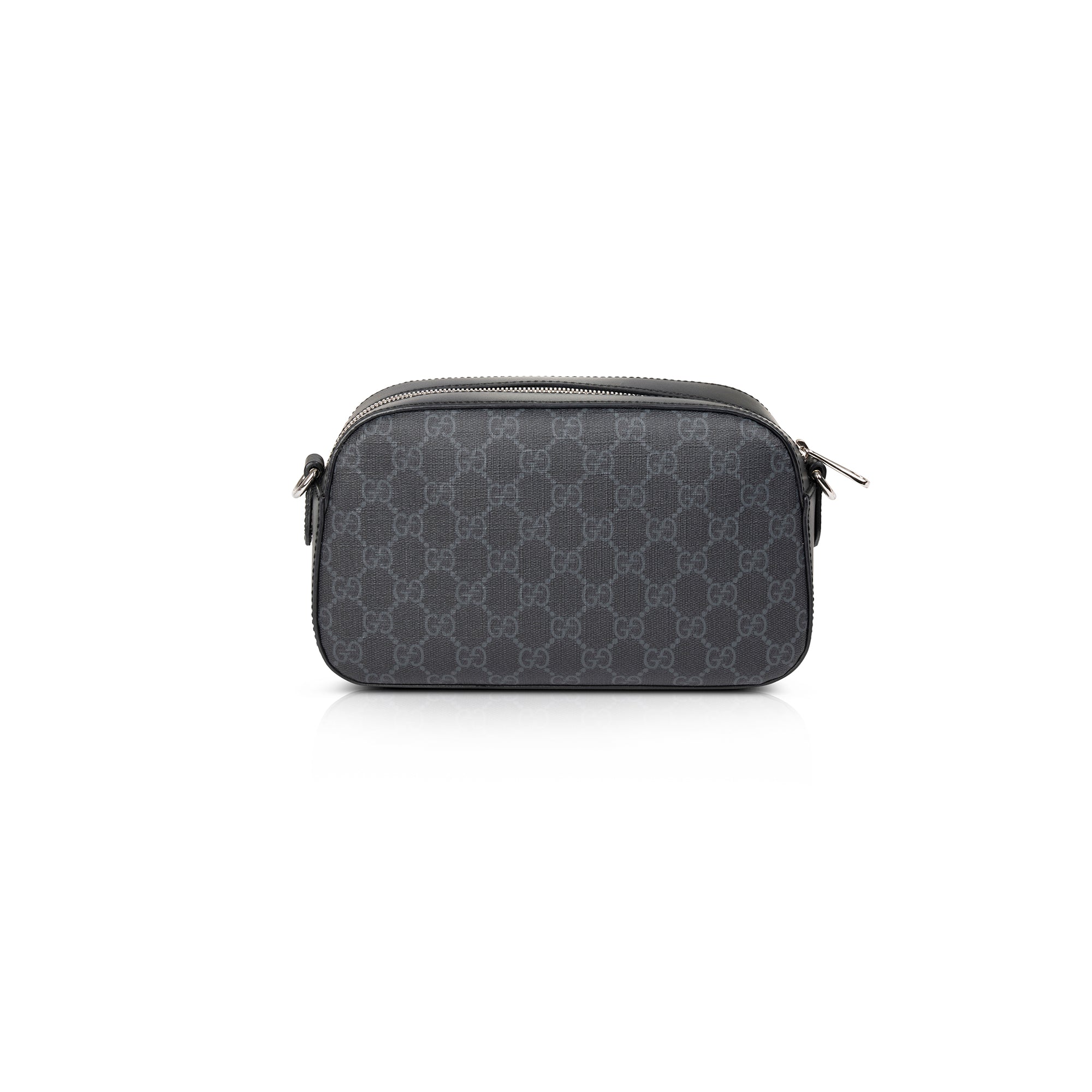 Gucci Black GG Supreme Shoulder Bag