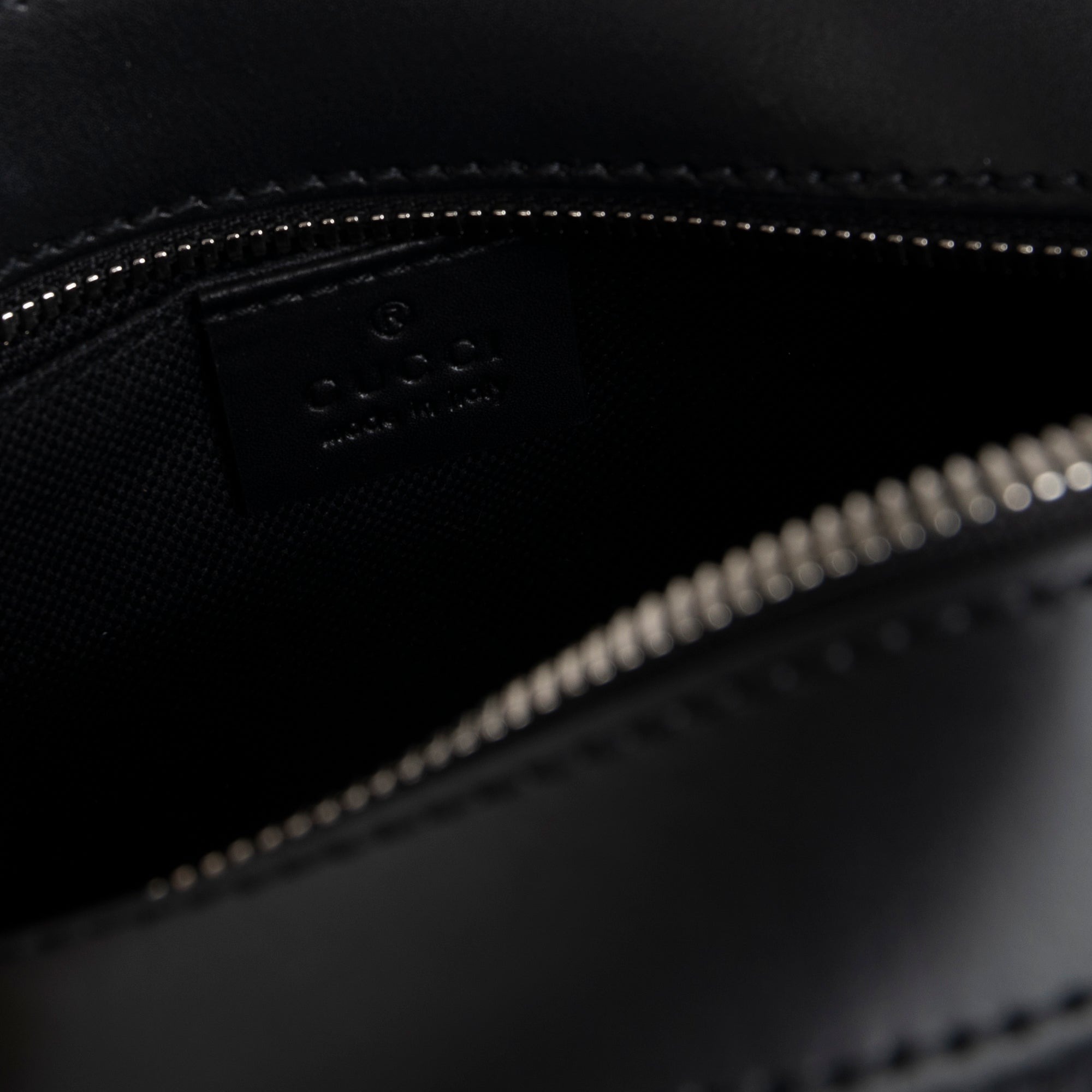 Gucci Black GG Supreme Shoulder Bag