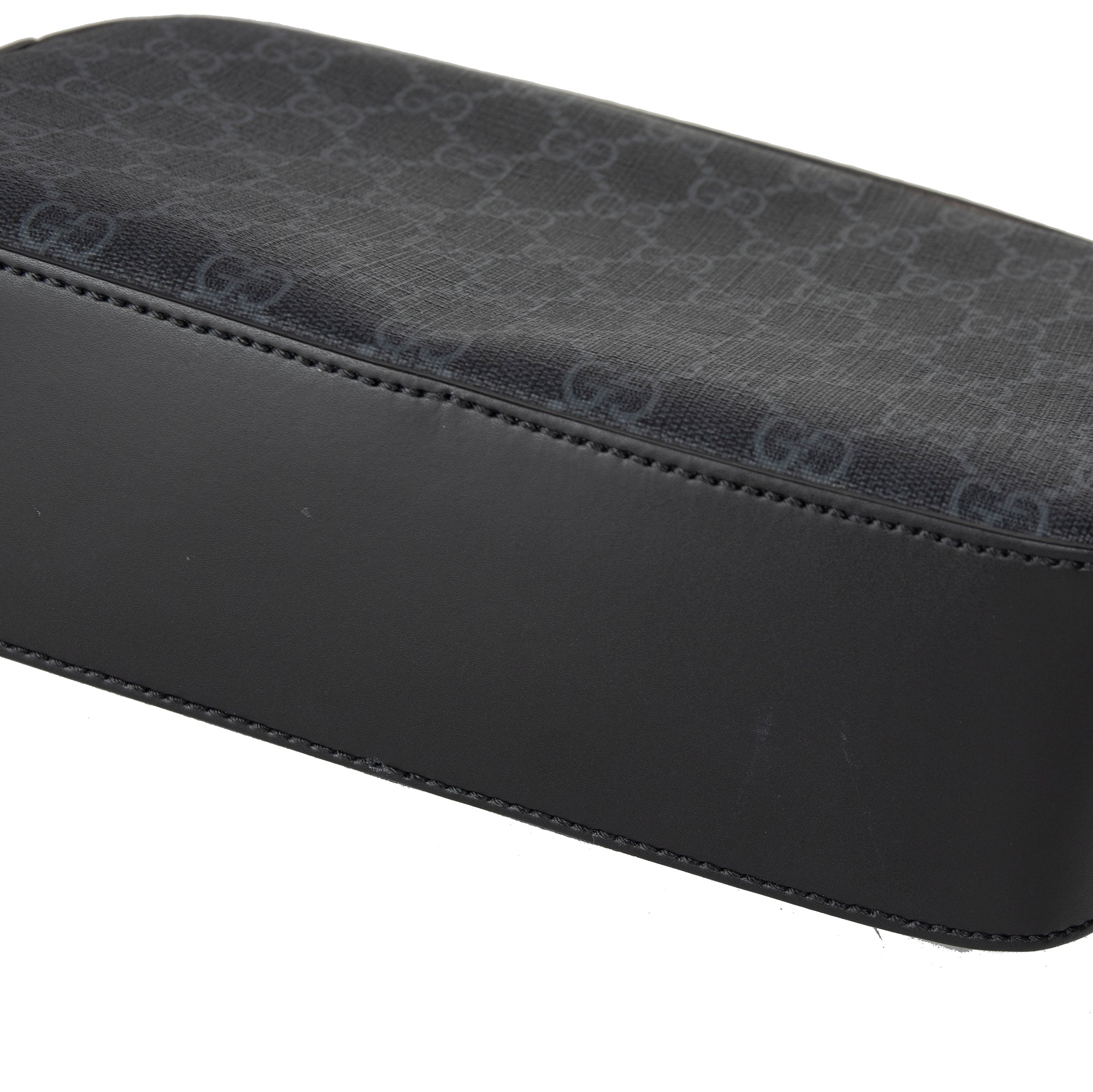 Gucci Black GG Supreme Web Shoulder Bag