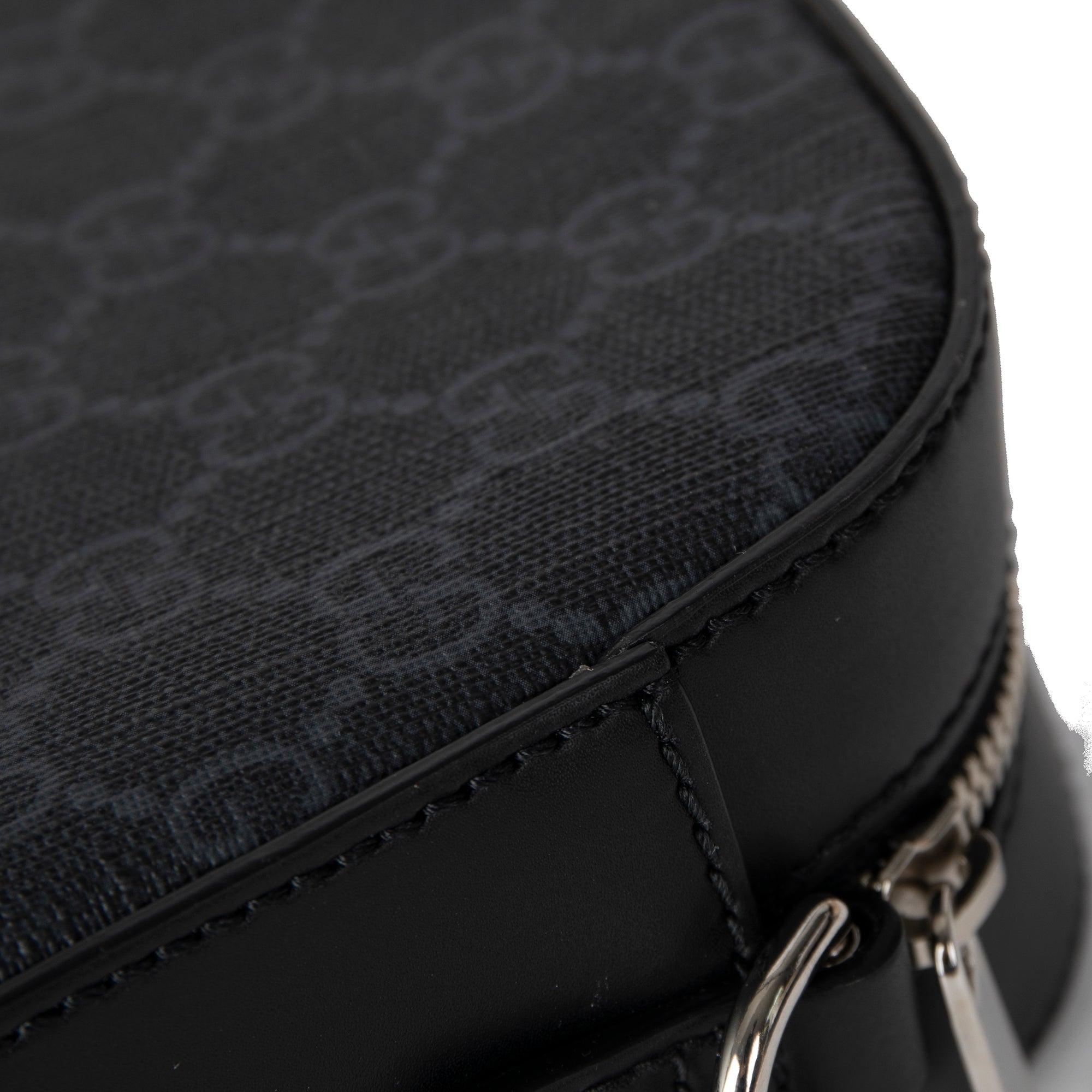 Gucci Black GG Supreme Web Shoulder Bag