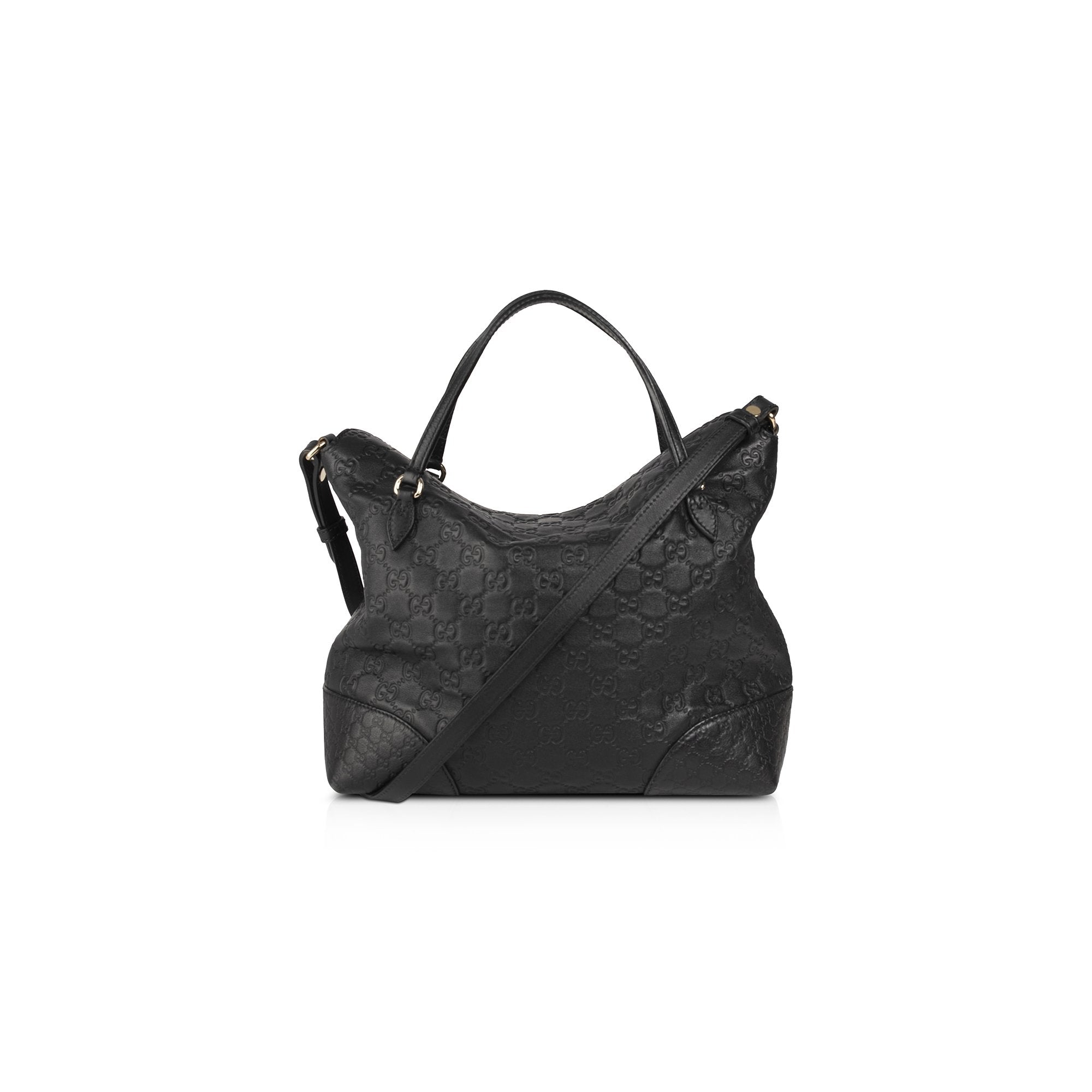 Gucci Black Guccissima Bree Tote