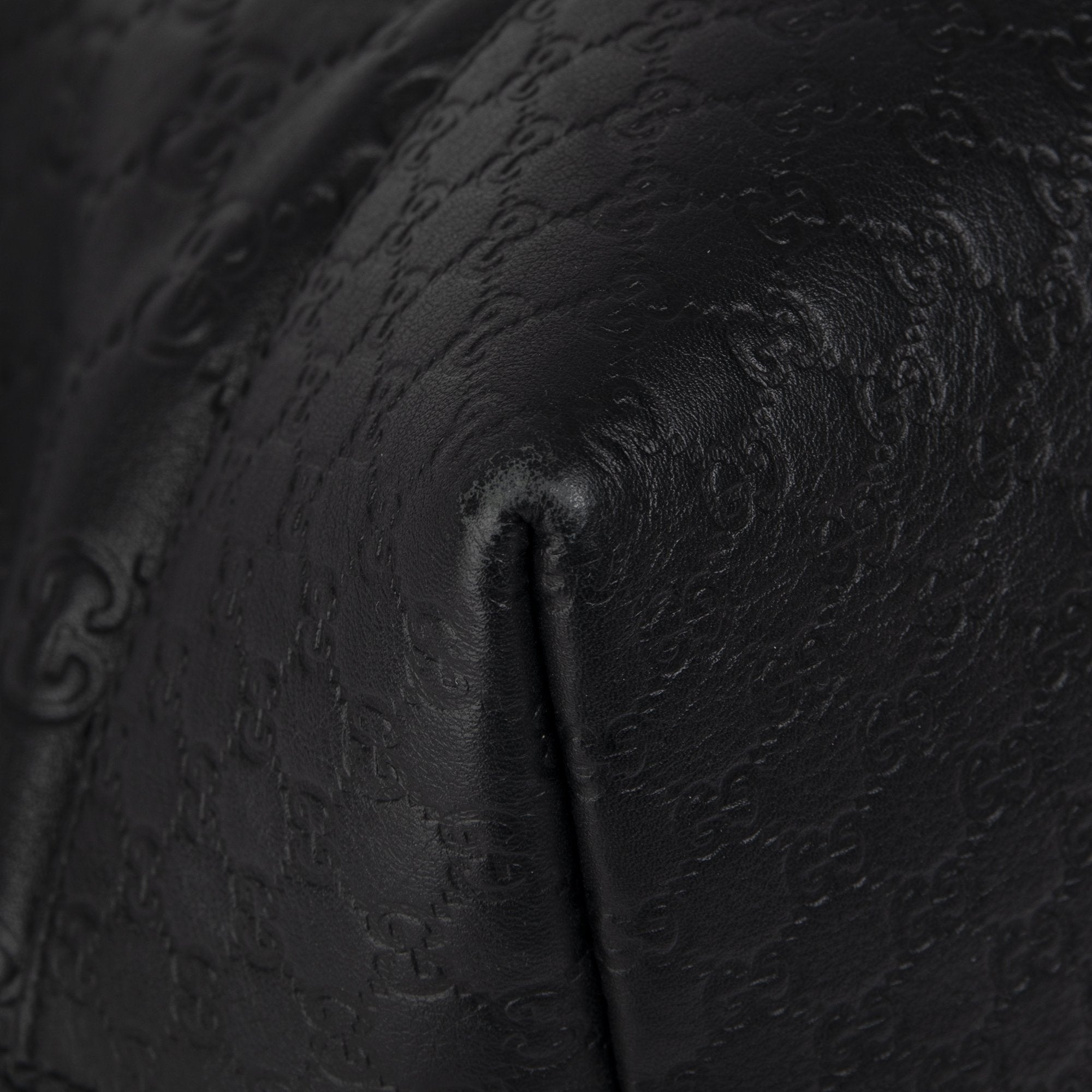 Gucci Black Guccissima Bree Tote